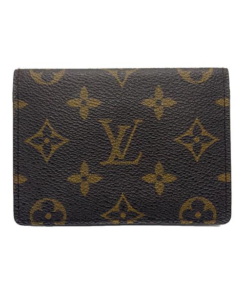 中古・古着通販】LOUIS VUITTON (ルイ ヴィトン) パスケース ブラウン