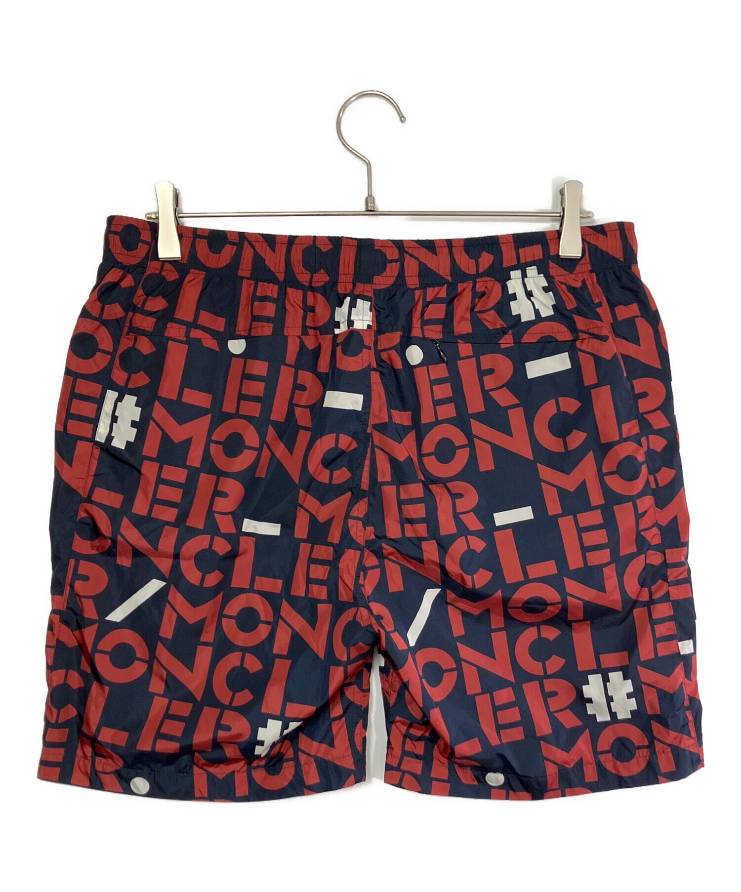 新品未使用　モンクレール　ハーフパンツ 中古・古着通販】MONCLER (モンクレール) ハーフパンツ ネイビー