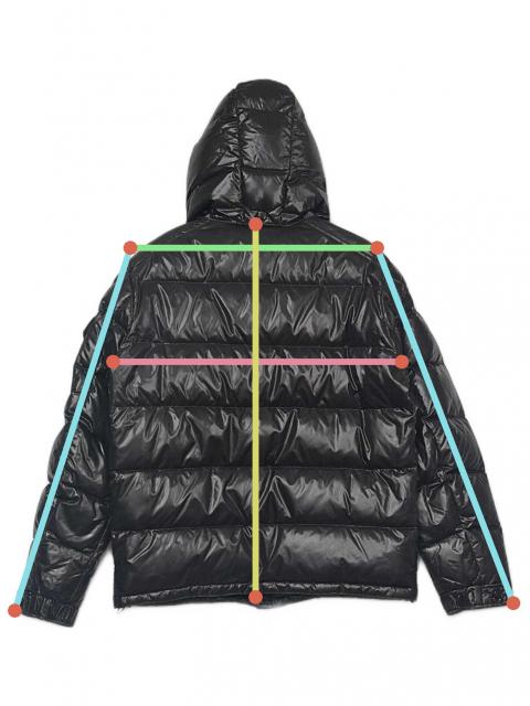 中古・古着通販】MONCLER (モンクレール) ダウンジャケット ブラック