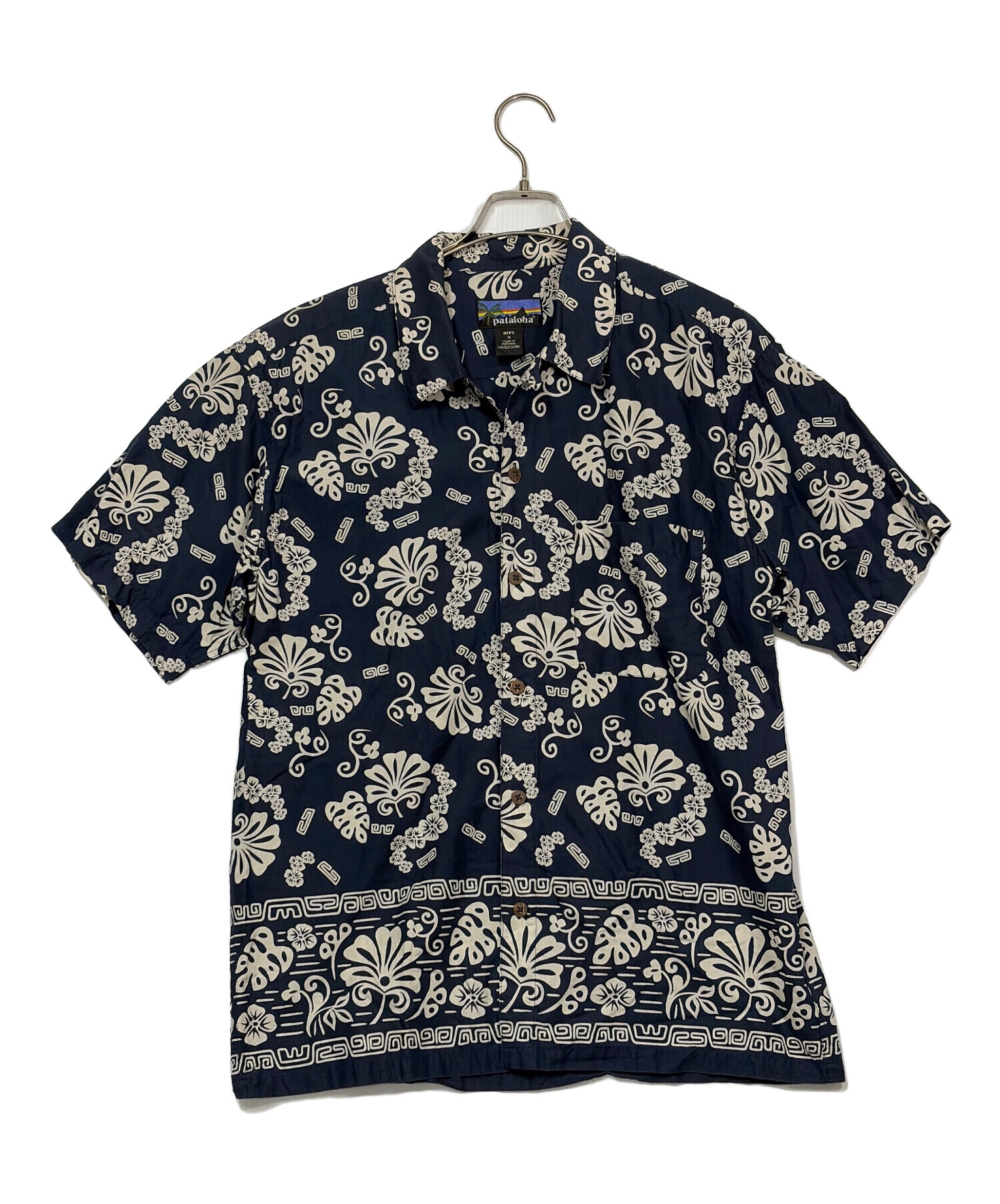 中古・古着通販】Patagonia (パタゴニア) 半袖シャツ ネイビー