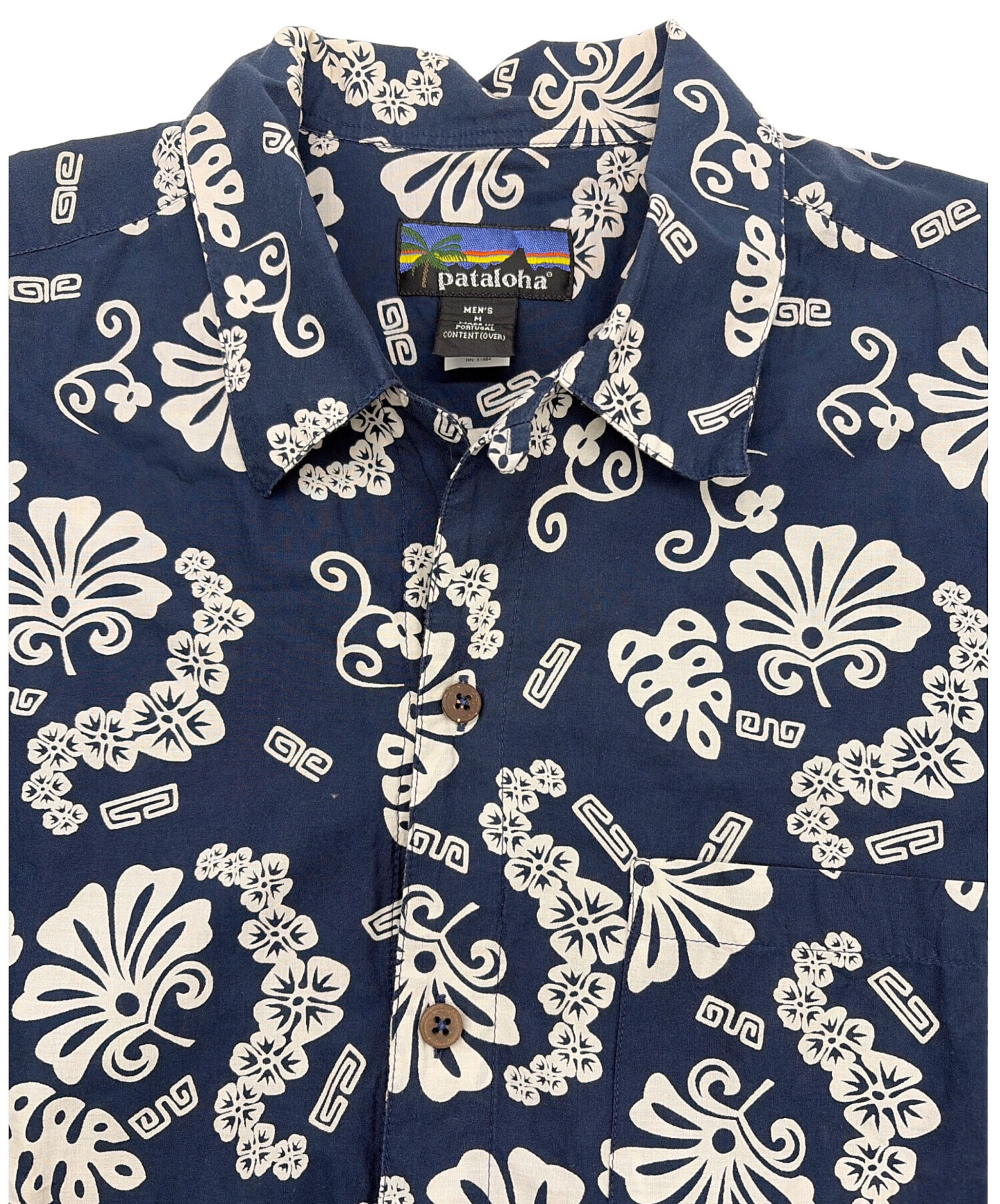 中古・古着通販】Patagonia (パタゴニア) 半袖シャツ ネイビー