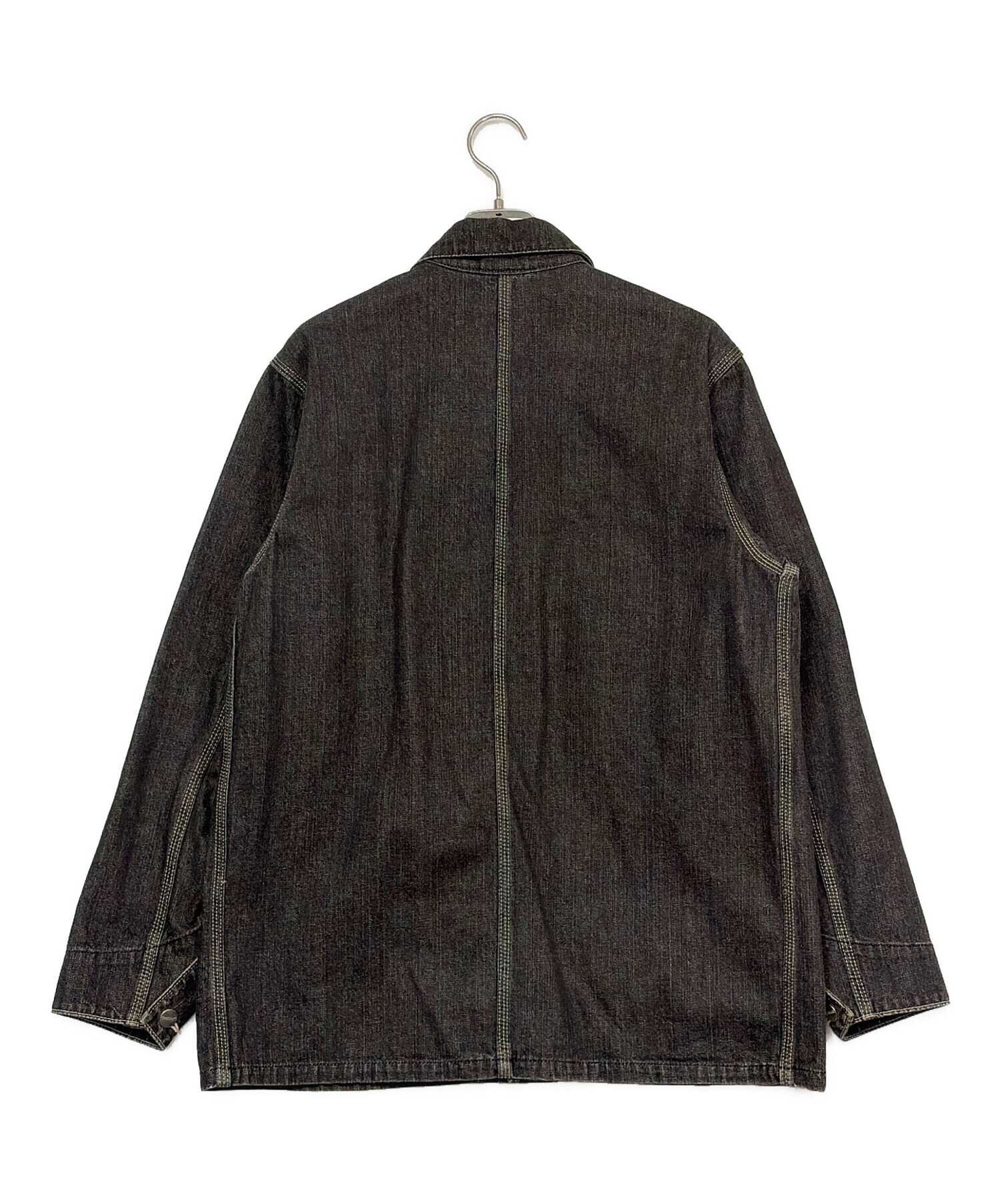 Carhartt カーハート デニムカバーオール Mサイズ 送料込み 中古・古着通販】CarHartt (カーハート) デニムカバーオール ブラック