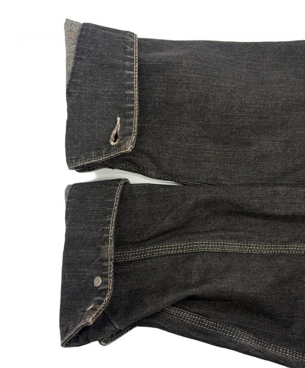 中古・古着通販】CarHartt (カーハート) デニムカバーオール ブラック