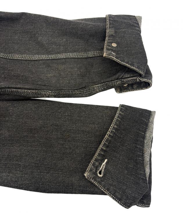 中古・古着通販】CarHartt (カーハート) デニムカバーオール ブラック