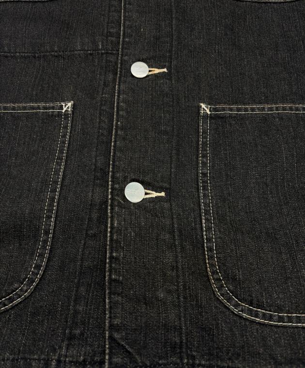 中古・古着通販】CarHartt (カーハート) デニムカバーオール ブラック