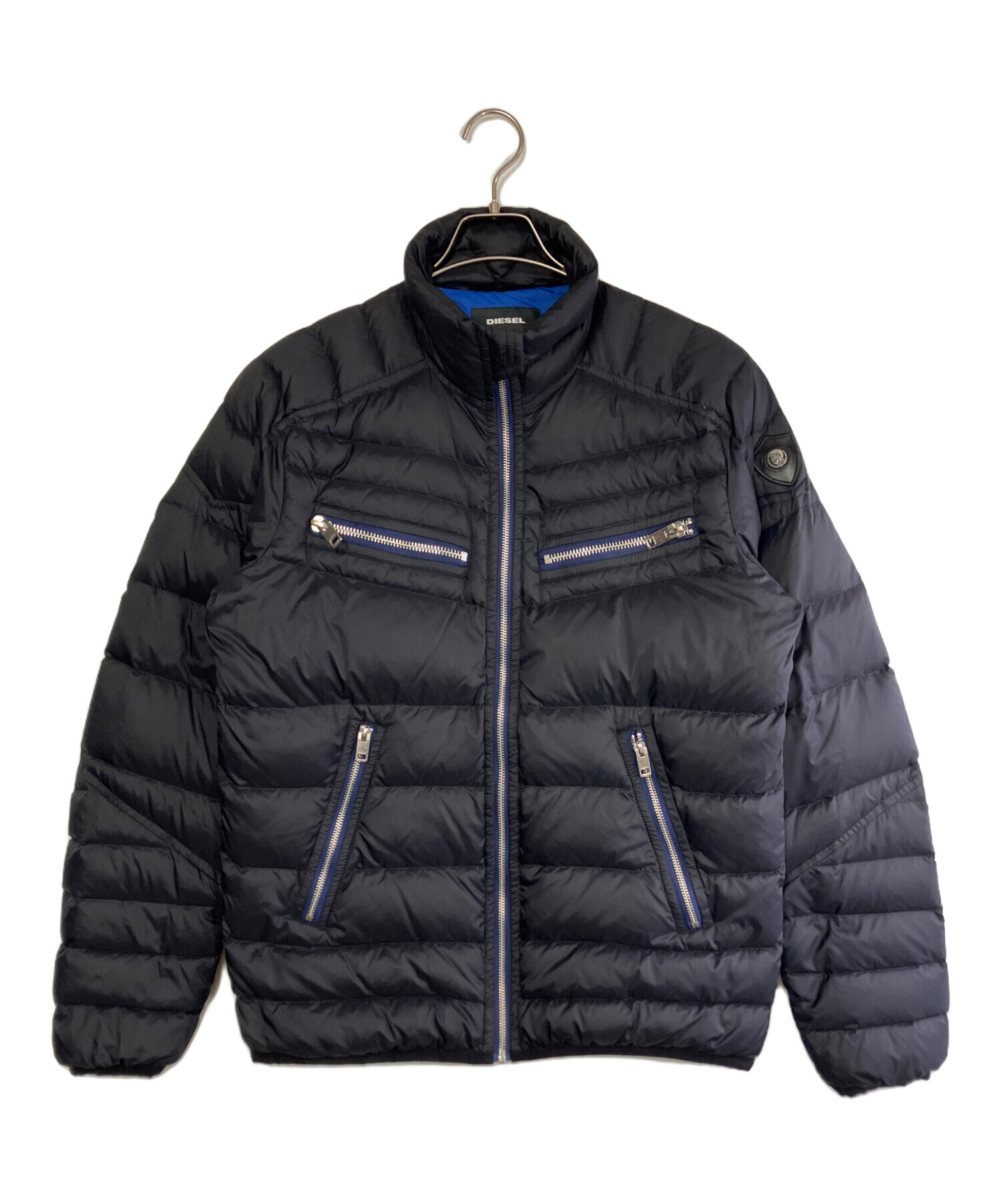 ほぼ未使用 DIESEL ダウンジャケット 中古・古着通販】DIESEL (ディーゼル) ダウンジャケット ブラック