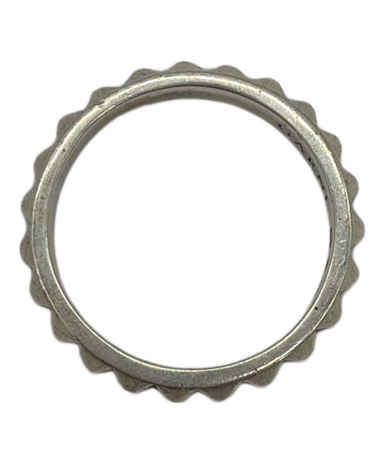 中古・古着通販】GARNI (ガルニ) シルバーリング サイズ:13号