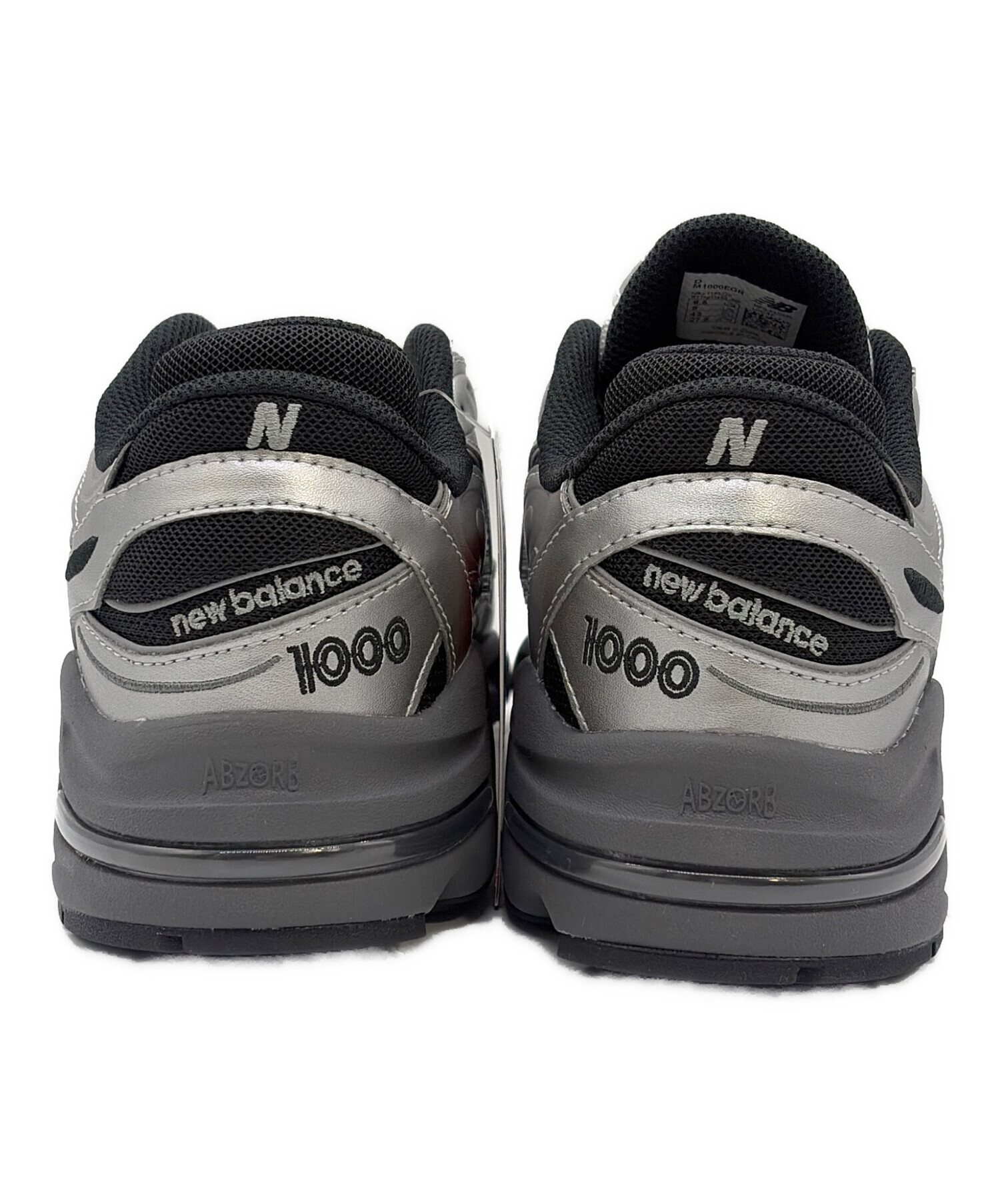 中古・古着通販】NEW BALANCE (ニューバランス) スニーカー シルバー 