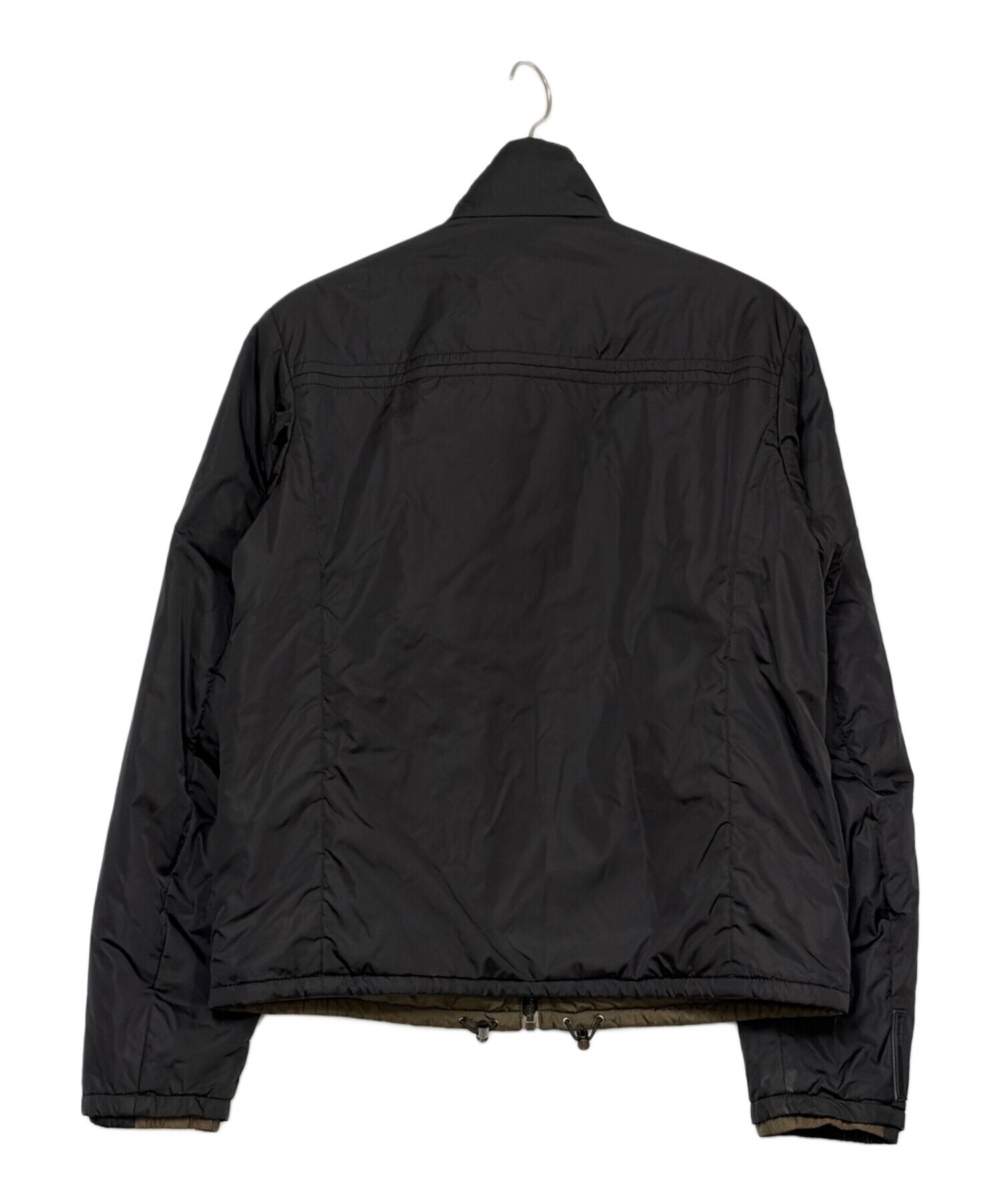 中古・古着通販】PRADA (プラダ) 中綿ジャケット ブラック サイズ:SIZE 