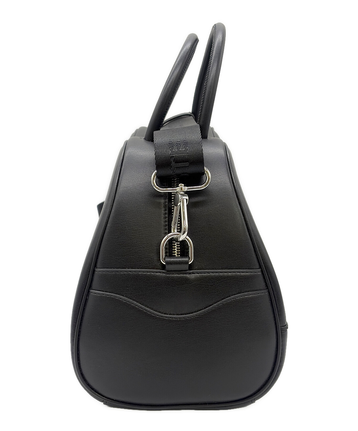 中古・古着通販】LACOSTE (ラコステ) ミニボストンバッグ ブラック 