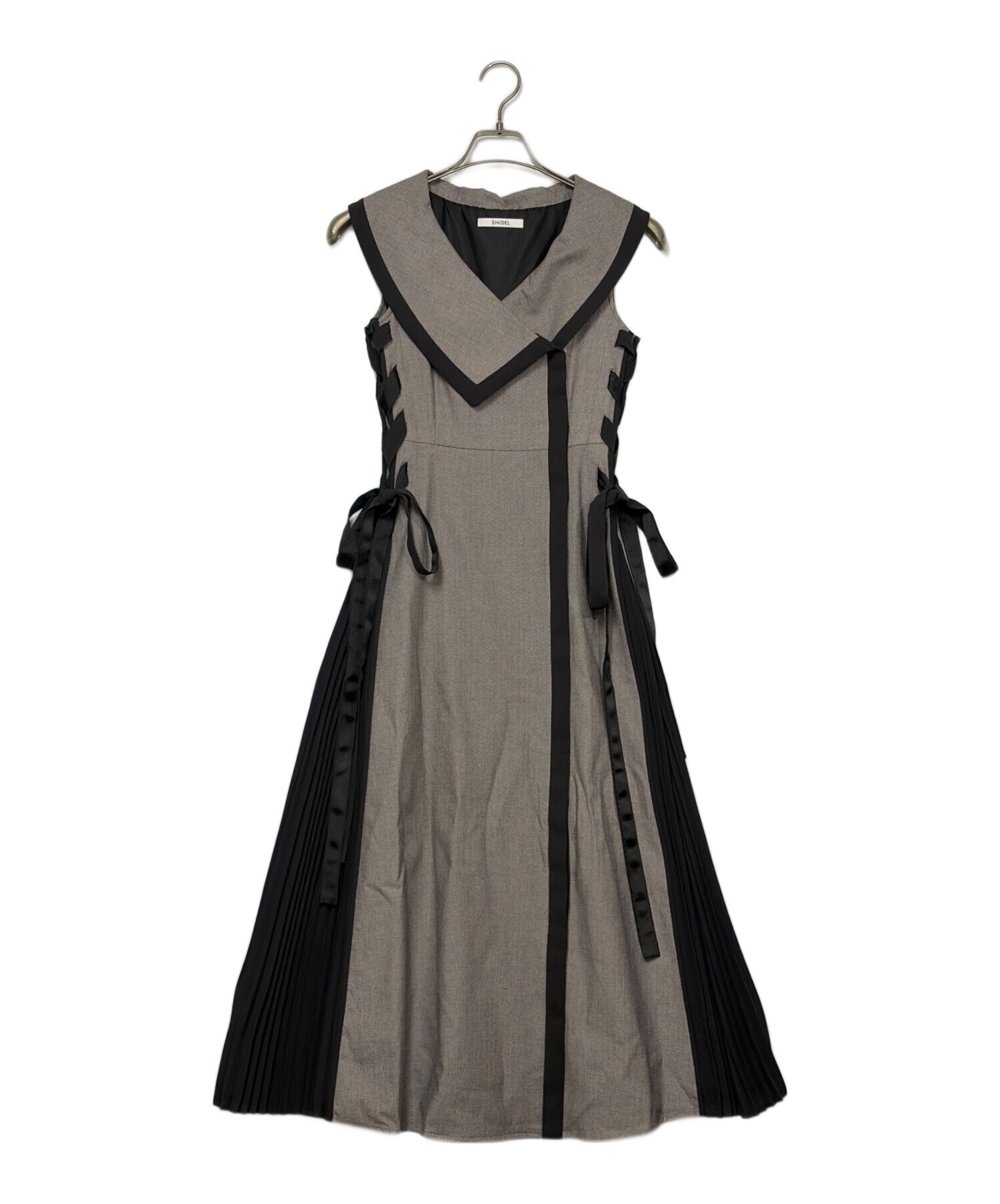 中古・古着通販】Snidel (スナイデル) サイドプリーツツイード