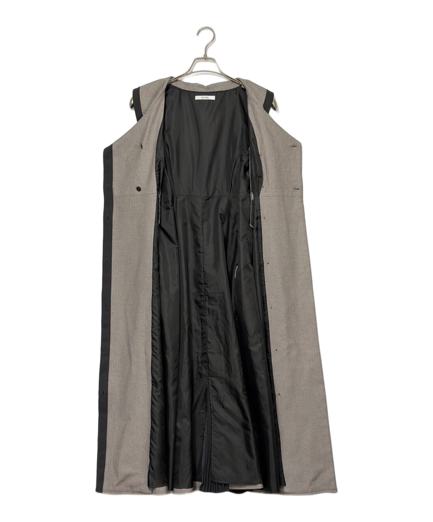 中古・古着通販】Snidel (スナイデル) サイドプリーツツイード