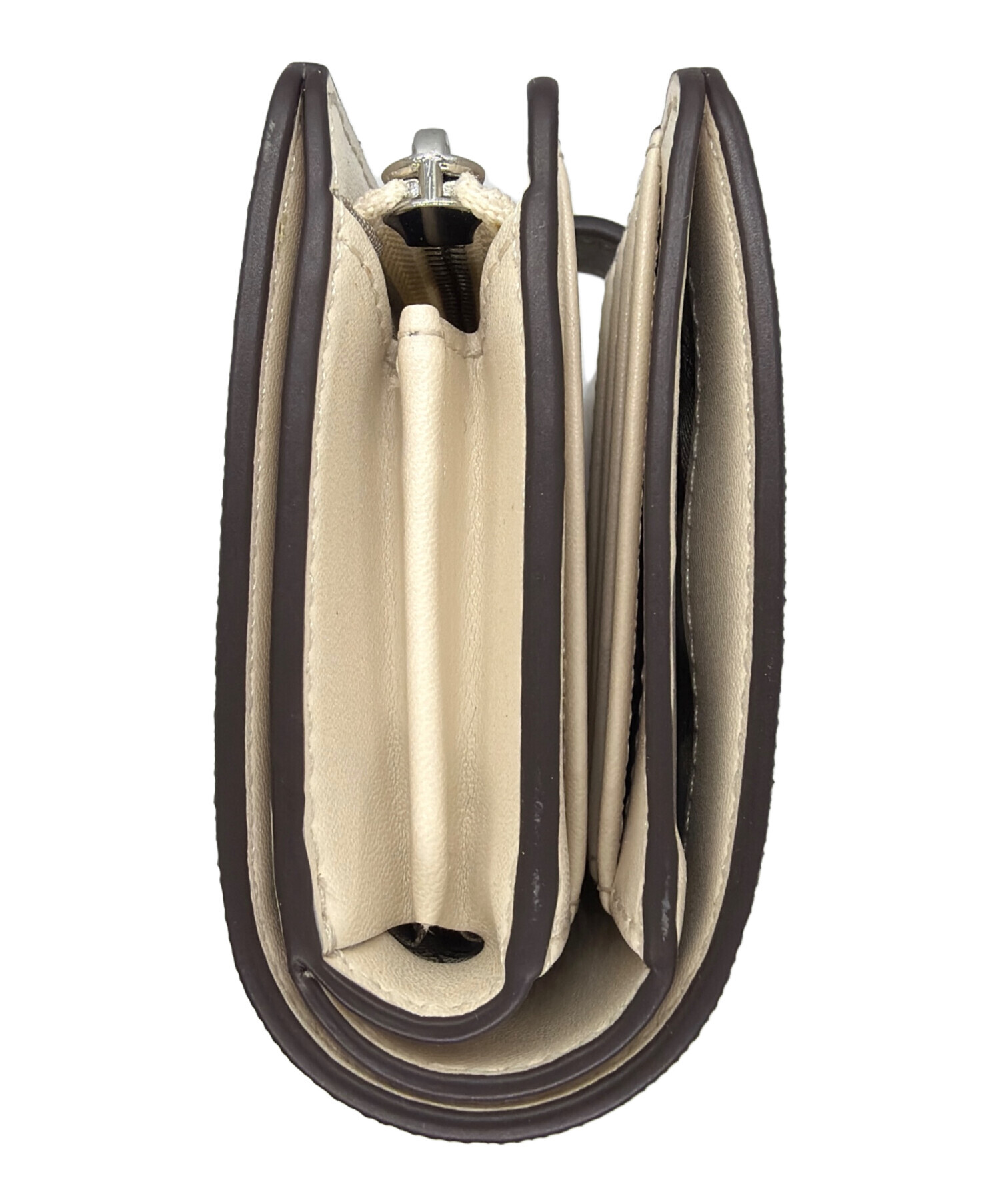 中古・古着通販】MICHAEL KORS (マイケル・コース) 2つ折り財布 グレー