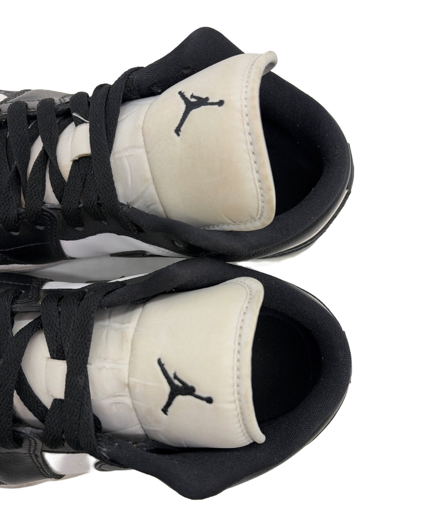 中古・古着通販】NIKE (ナイキ) スニーカー ブラック×ホワイト サイズ