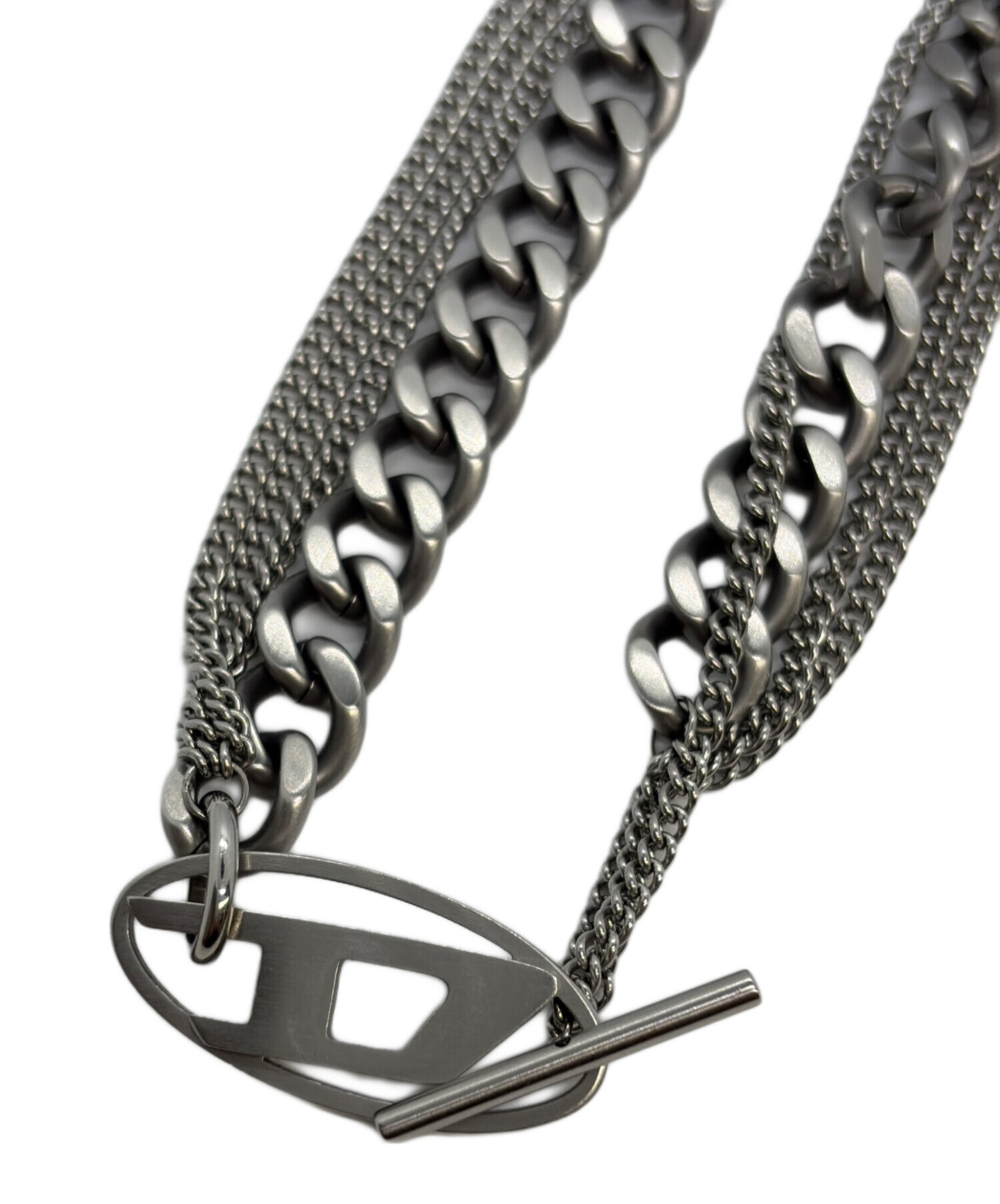 中古・古着通販】DIESEL (ディーゼル) チェーンネックレス シルバー