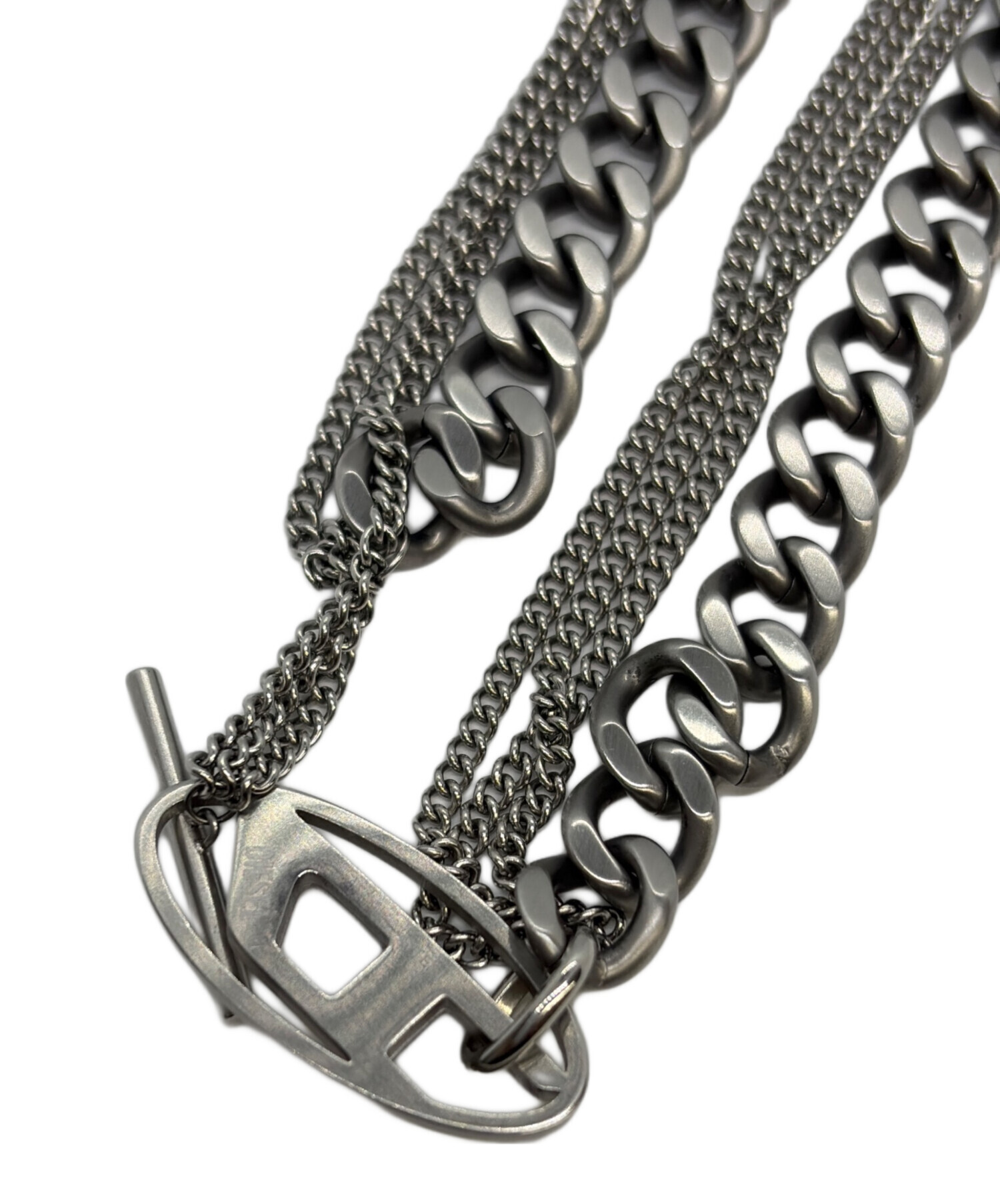 中古・古着通販】DIESEL (ディーゼル) チェーンネックレス シルバー