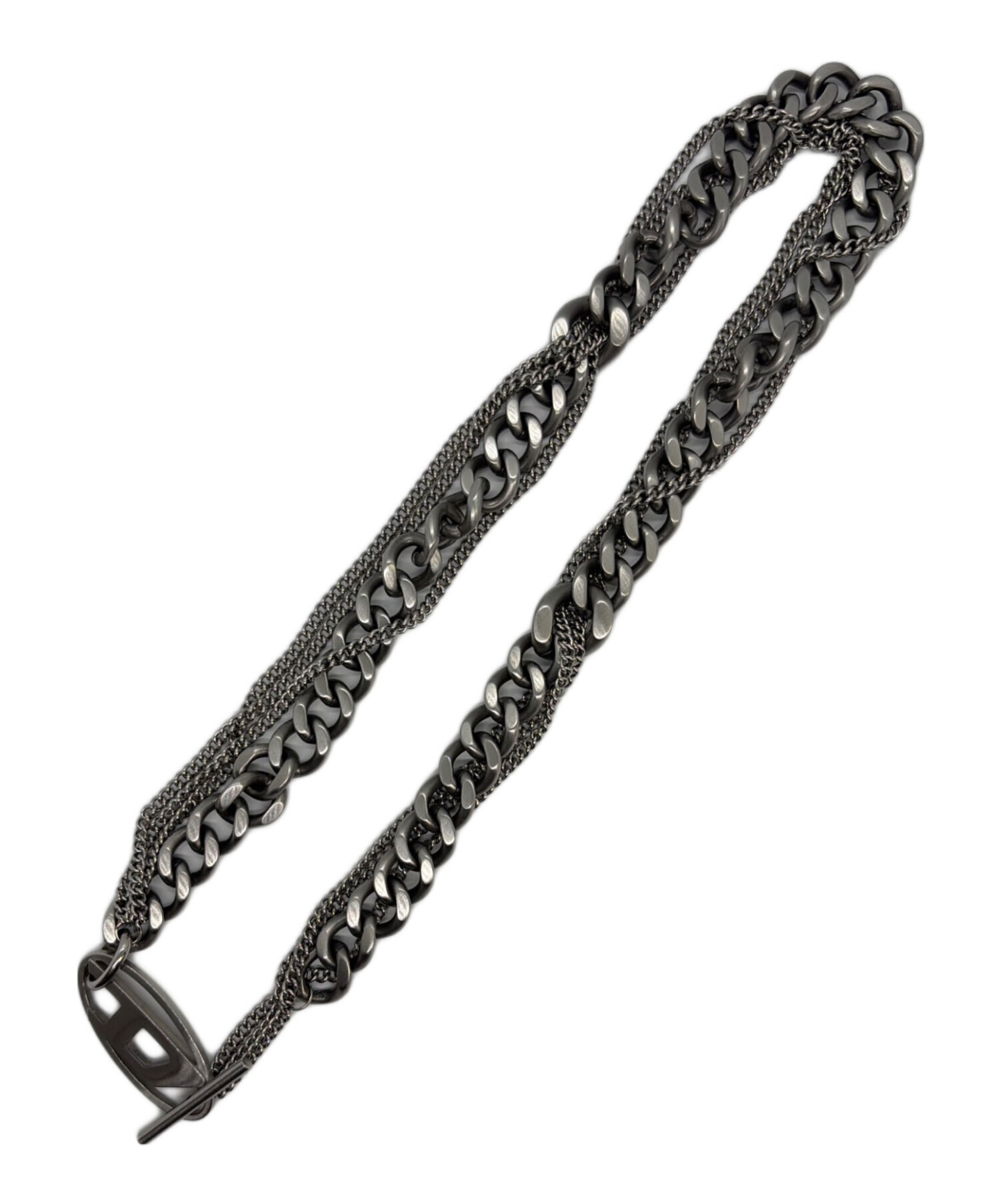 中古・古着通販】DIESEL (ディーゼル) チェーンネックレス シルバー