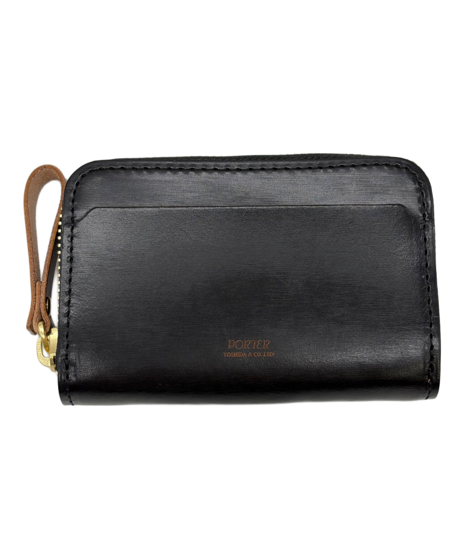 中古・古着通販】PORTER (ポーター) COIN & CARD CASE ブラック