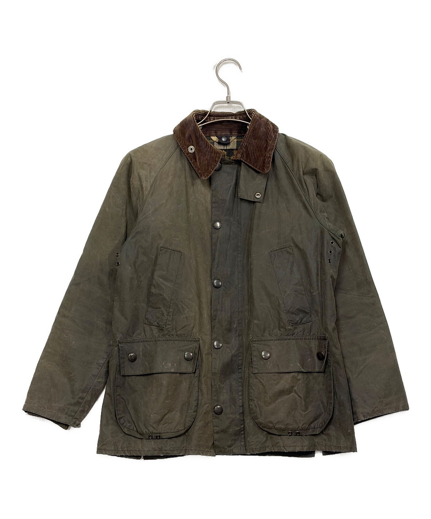 中古・古着通販】Barbour (バブアー) ワックスジャケット モスグリーン 
