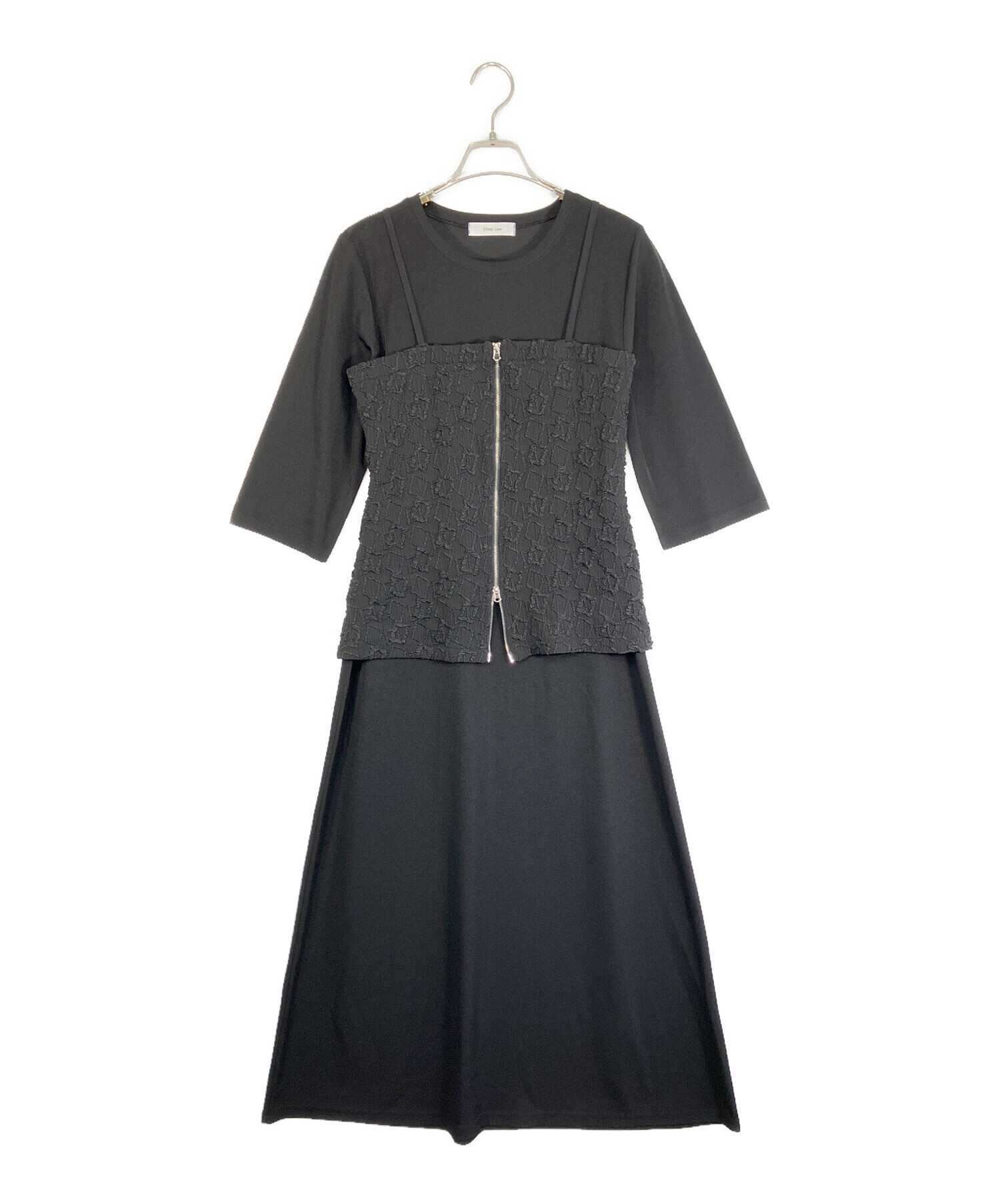 中古・古着通販】eimee law (エイミーロウ) ビスチェ付半袖ワンピース