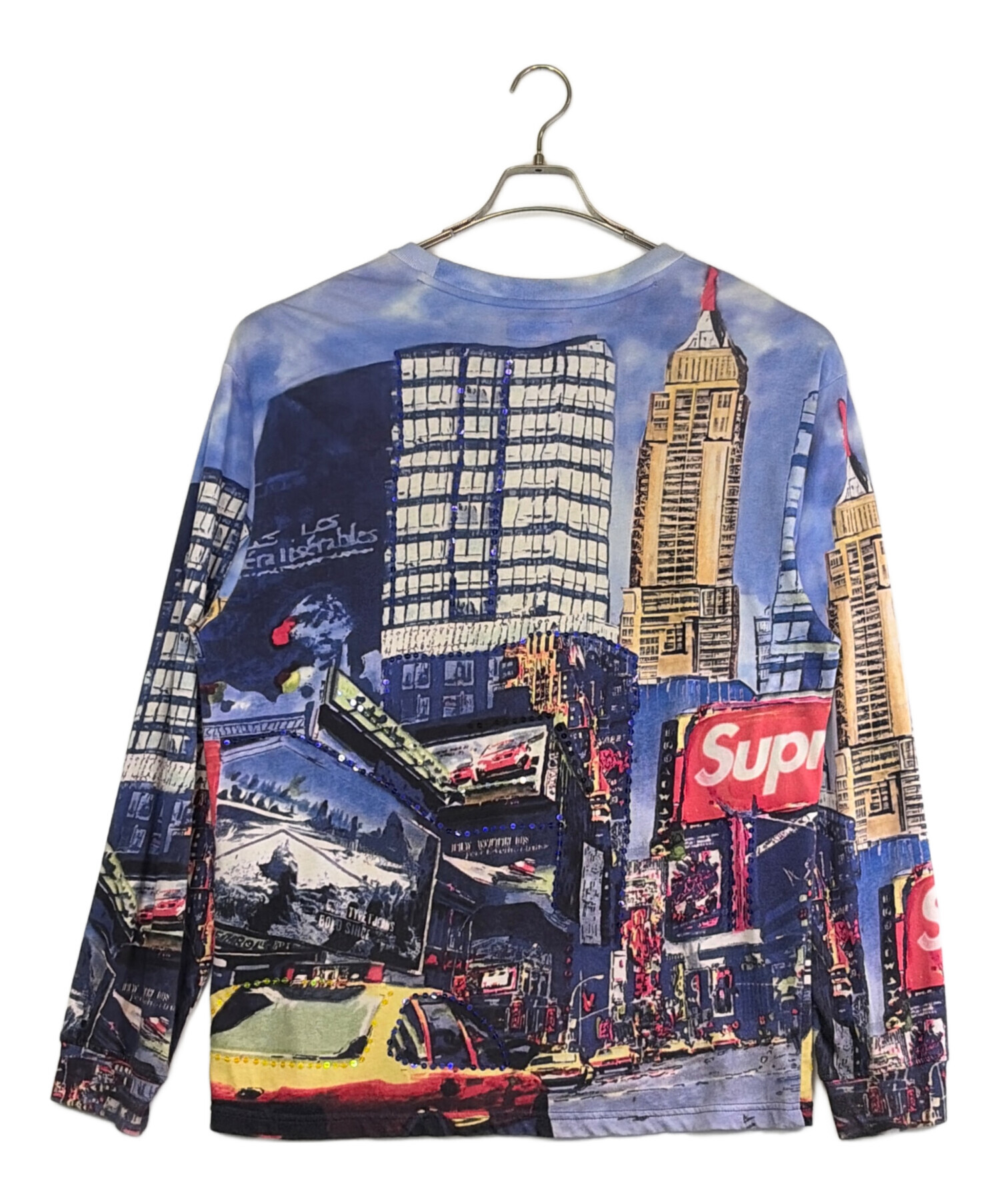 中古・古着通販】Supreme (シュプリーム) Skyline Sequin L/S Tee