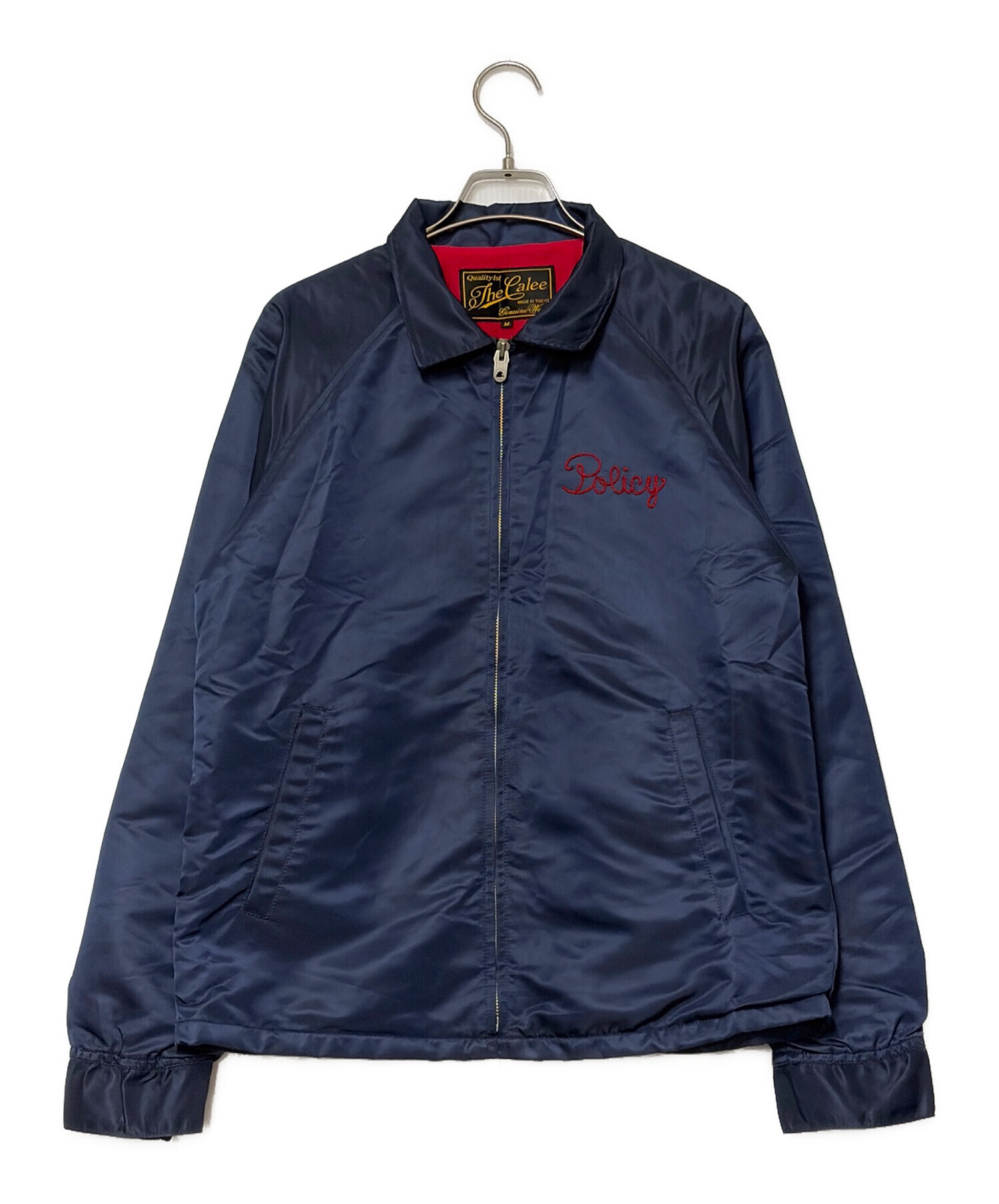 中古・古着通販】CALEE (キャリー) ナイロンジャケット ネイビー 