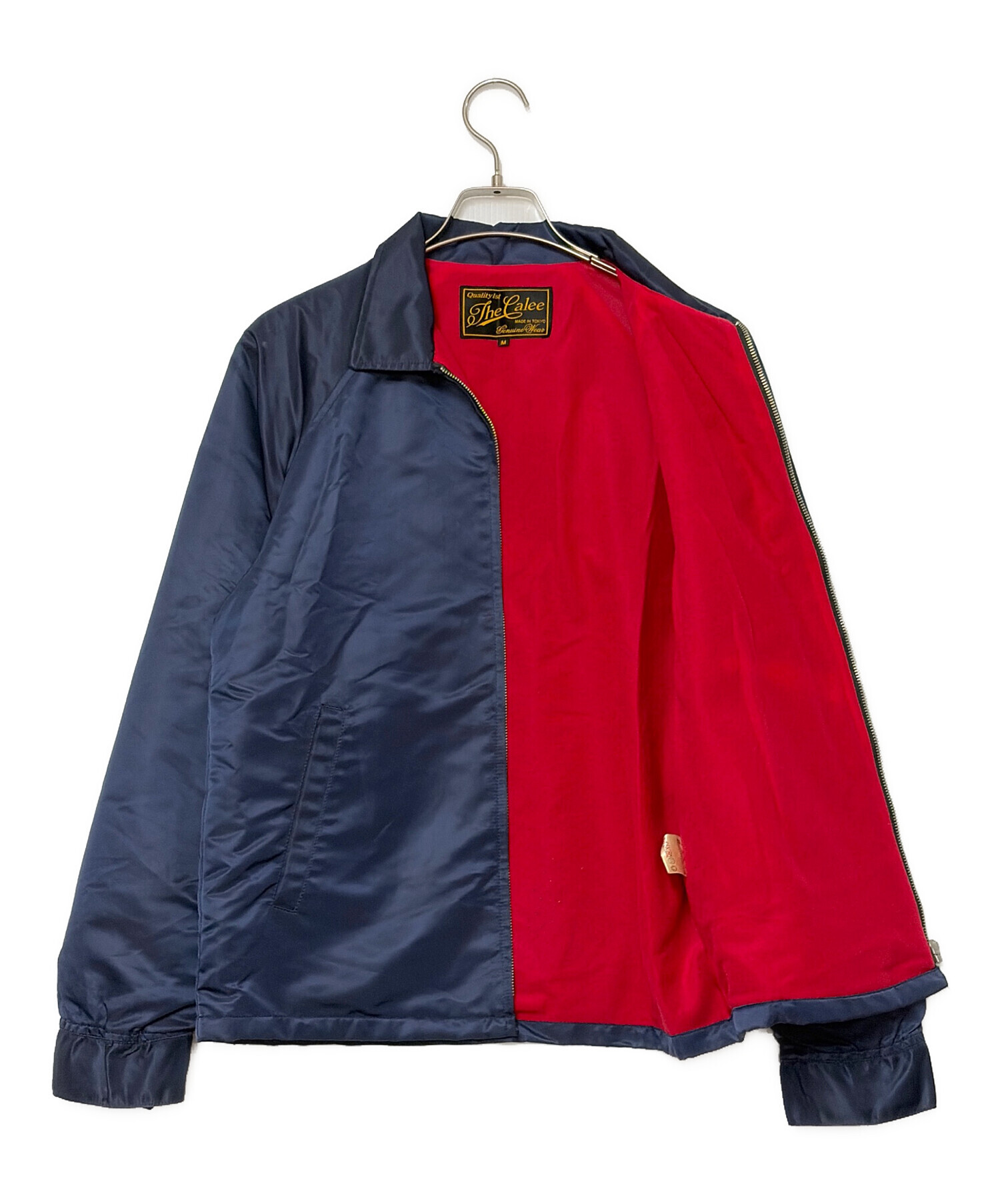 中古・古着通販】CALEE (キャリー) ナイロンジャケット ネイビー 