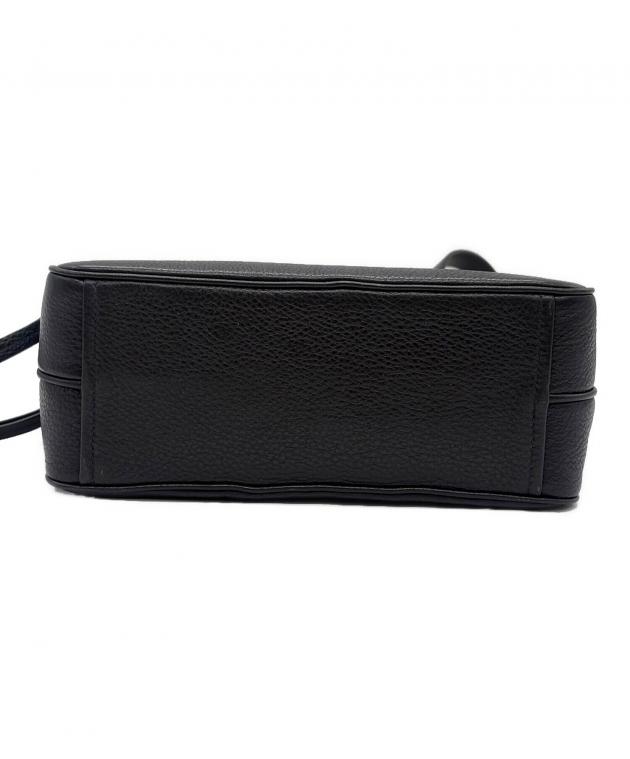 プラダ PRADA ショルダーバッグ カメラバッグ レザー ブラック 1BH079 中古 新入荷 OB2495 PRADA（プラダ） 1BH079 カメラバッグ スクエア ショルダーバッグ