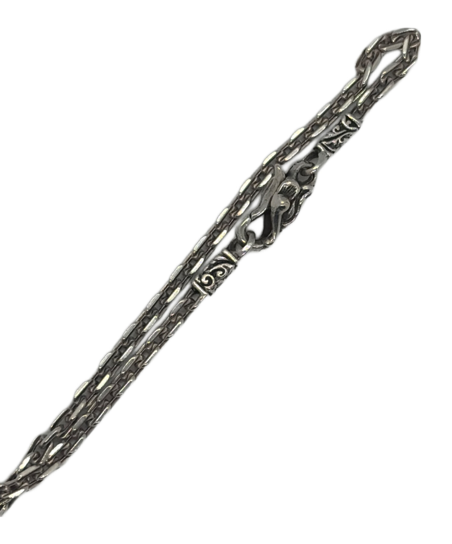 ZOCALOネックレス　48cm シルバーアクセサリー 中古・古着通販】ZOCALO (ソカロ) シルバーネックレス｜ブランド・古着