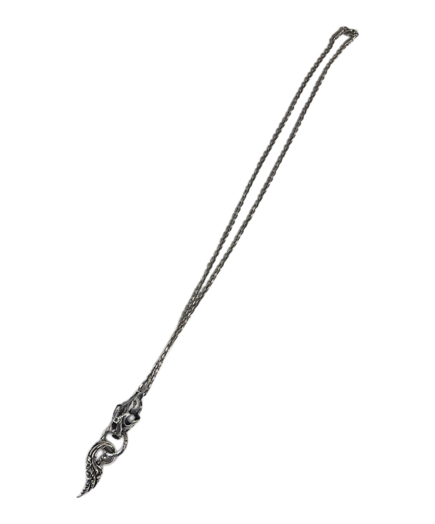 ZOCALOネックレス　48cm シルバーアクセサリー 中古・古着通販】ZOCALO (ソカロ) シルバーネックレス｜ブランド・古着