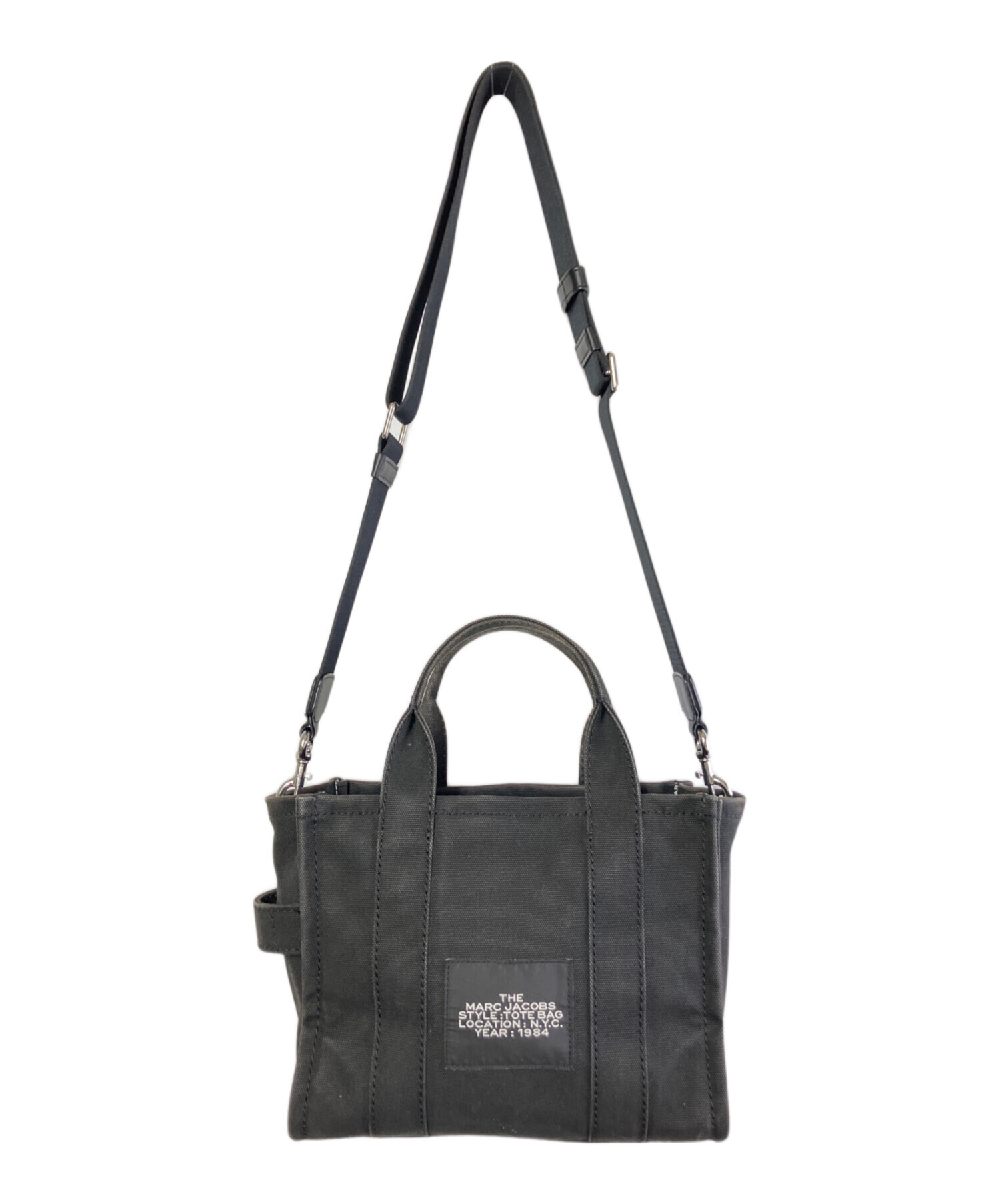 MARC JACOBS マークジェイコブス ノースリーブ S 黒 【古着】【中古】【送料無料】 中古・古着通販】MARC JACOBS (マークジェイコブス) THE BOX SHOPPER