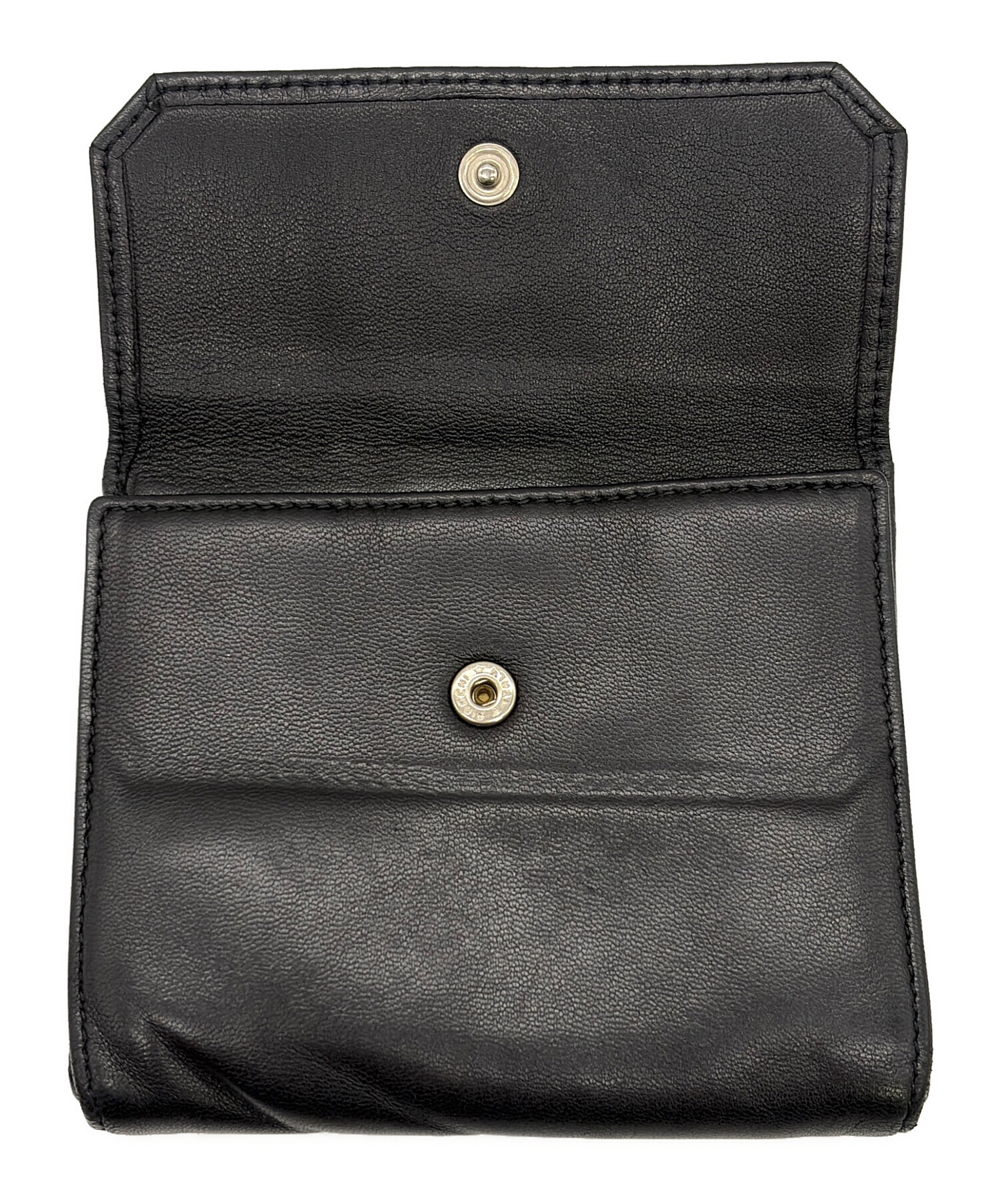 中古・古着通販】LOEWE (ロエベ) 2つ折り財布 ブラック｜ブランド