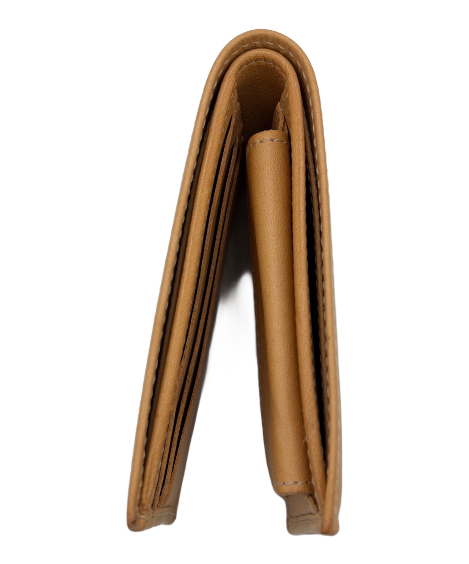 IL BISONTE イルビゾンテ 財布・ケース - 茶 【古着】【中古】 中古・古着通販】IL BISONTE (イル ビゾンテ) 2つ折り財布 ブラウン