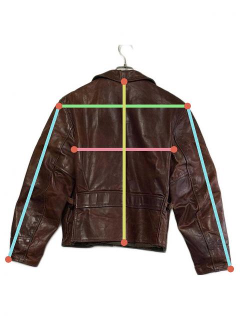 中古・古着通販】Aero LEATHER (エアロレザー) ホースレザージャケット