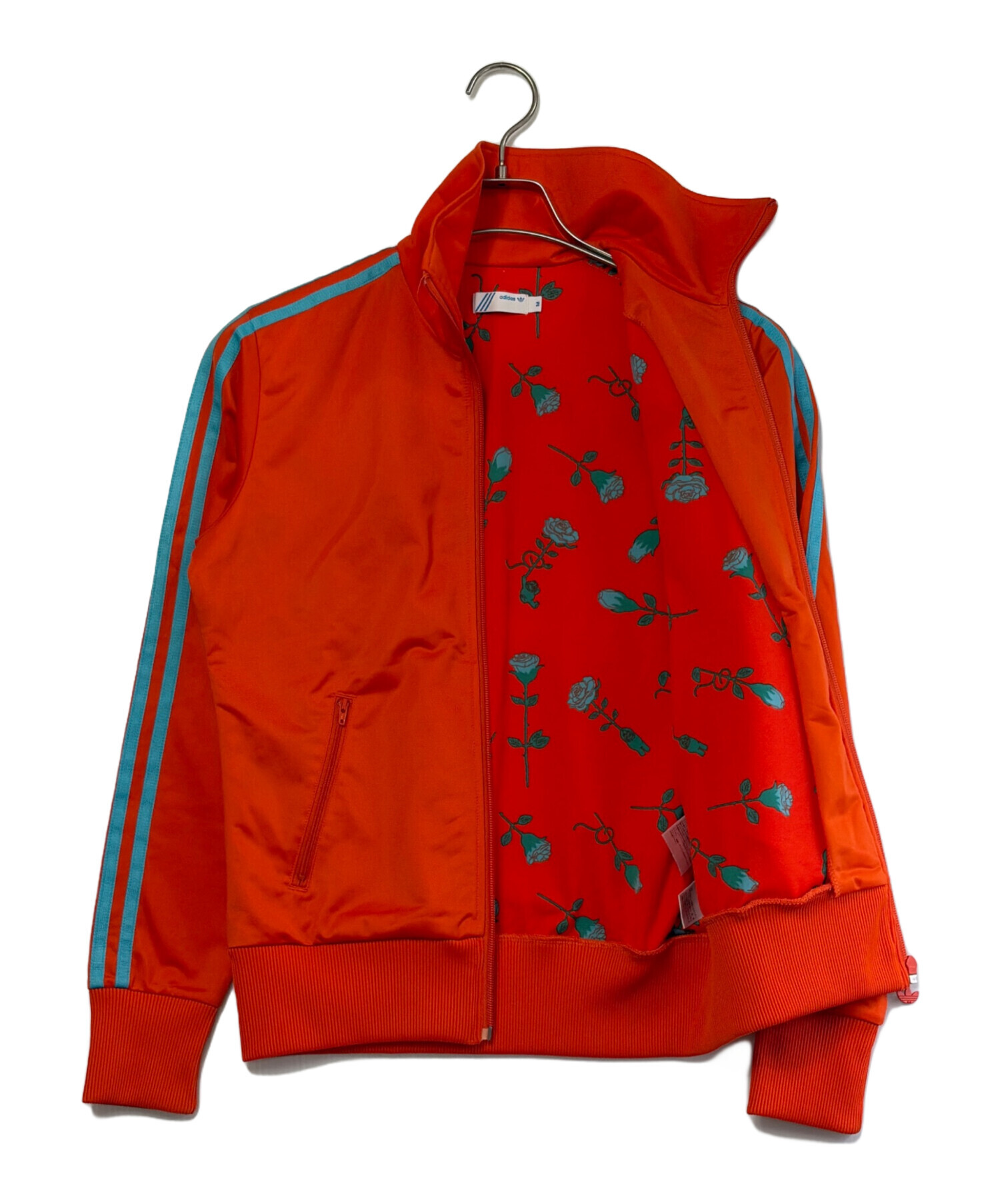 中古・古着通販】adidas (アディダス) トラックジャケット オレンジ