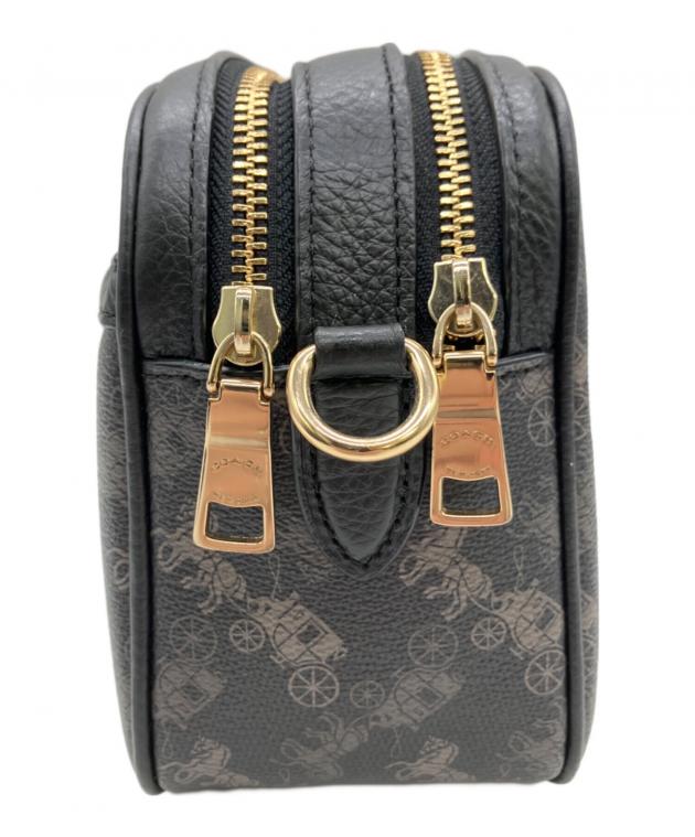 コーチ     ショルダーバック 中古・古着通販】COACH (コーチ) ショルダーバッグ ブラック｜ブランド
