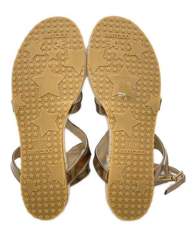 中古・古着通販】JIMMY CHOO (ジミーチュウ) サンダル ベージュ