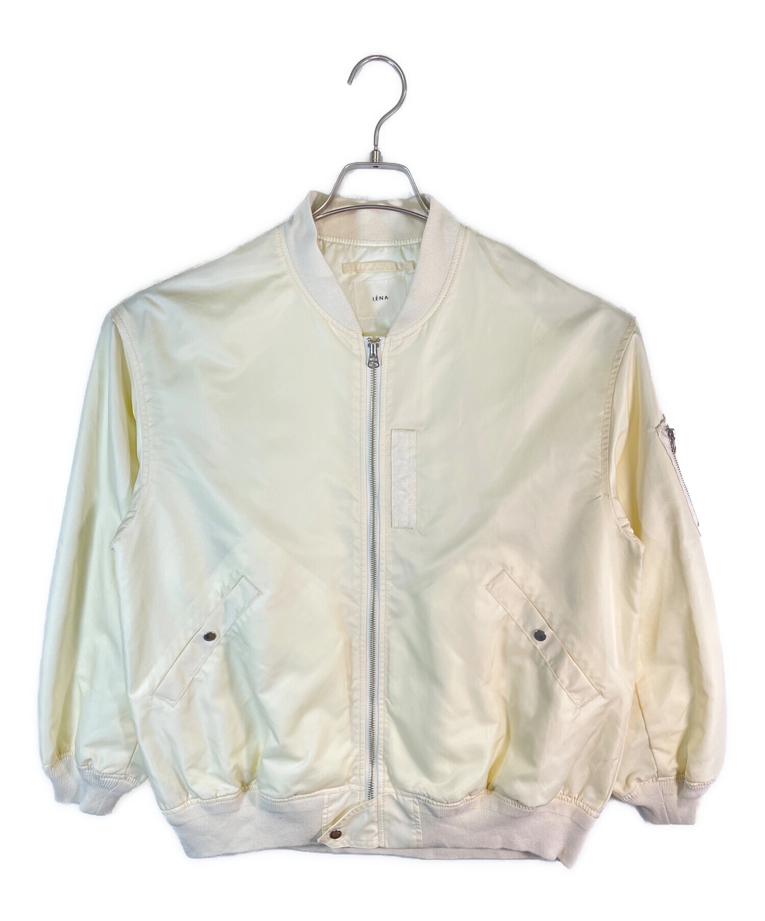 中古・古着通販】IENA (イエナ) ブルゾン アイボリー サイズ:SIZE M