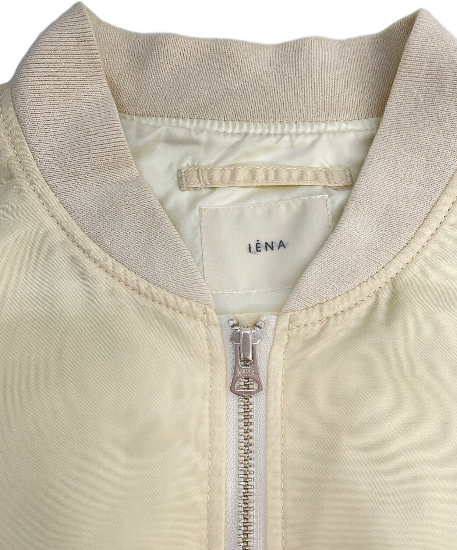 中古・古着通販】IENA (イエナ) ブルゾン アイボリー サイズ:SIZE M