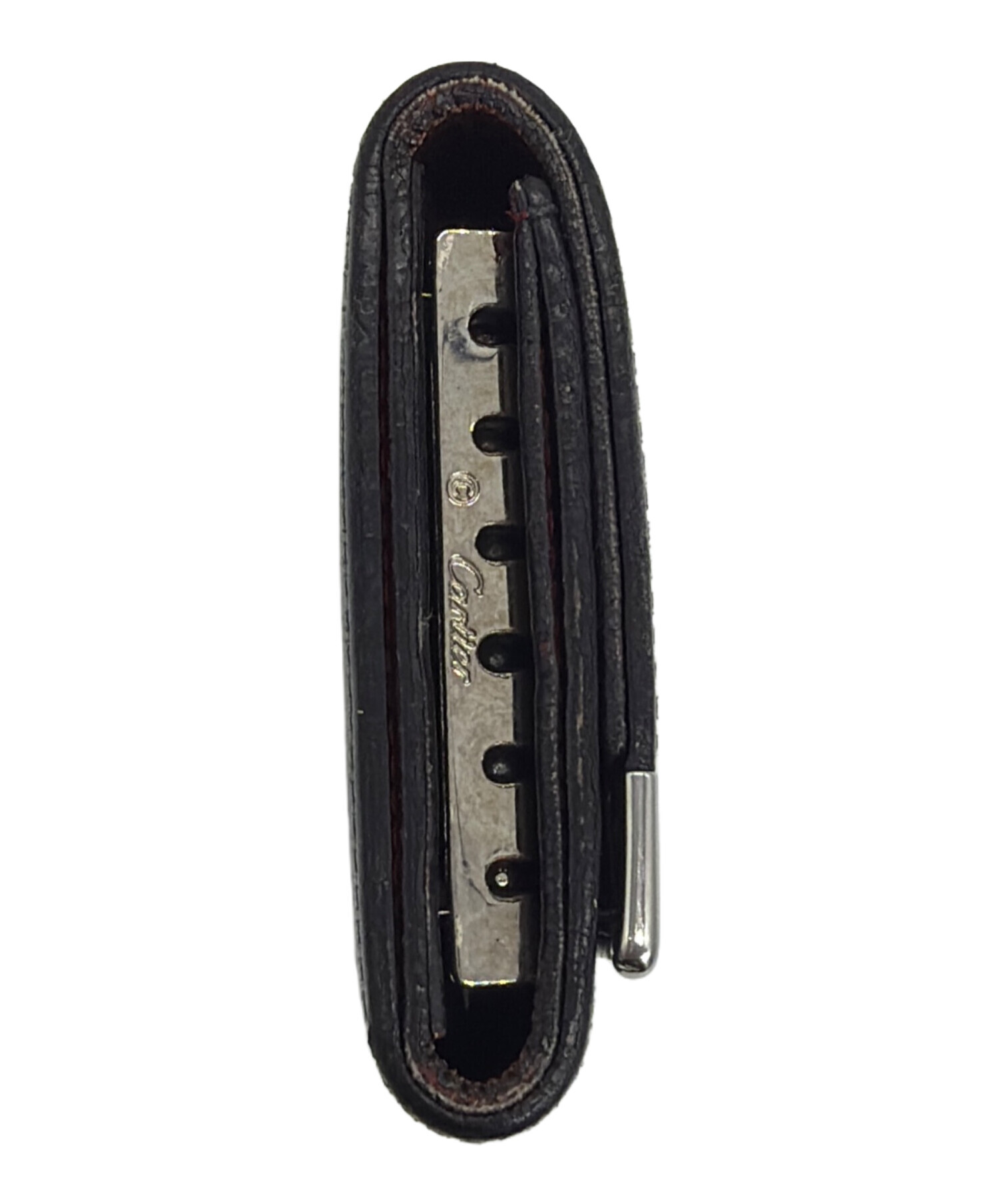 Cartier ブラックキーケース 中古・古着通販】Cartier (カルティエ) キーケース ブラック｜ブランド