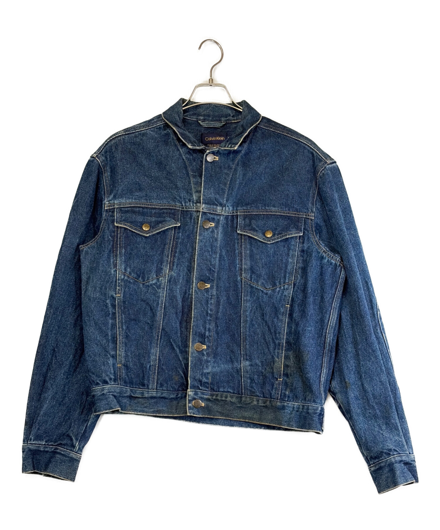 中古・古着通販】Calvin Klein (カルバンクライン) デニムジャケット 