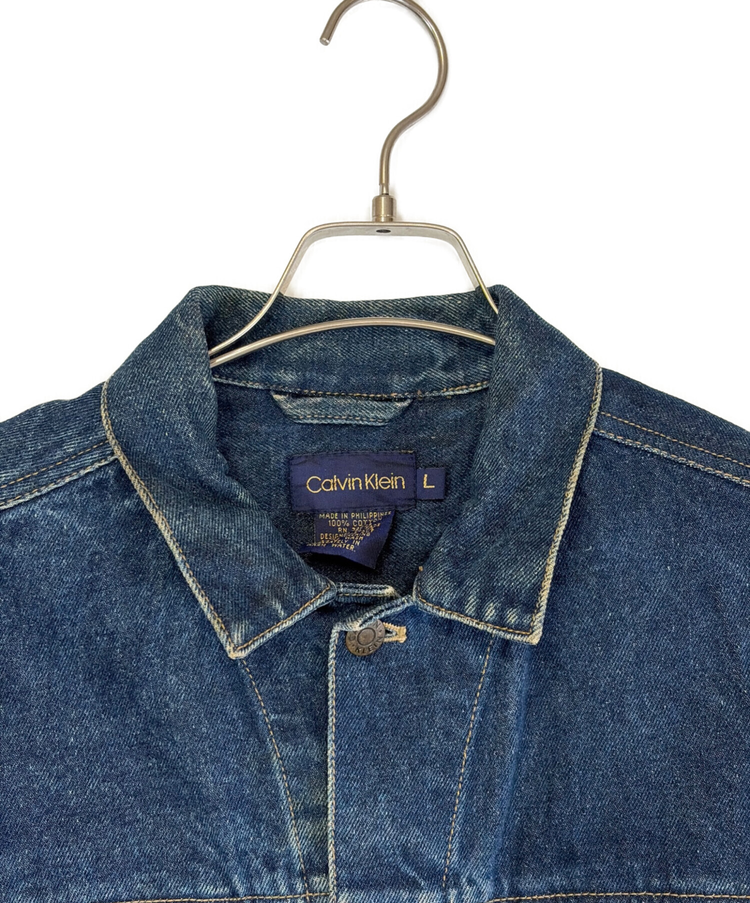 中古・古着通販】Calvin Klein (カルバンクライン) デニムジャケット 