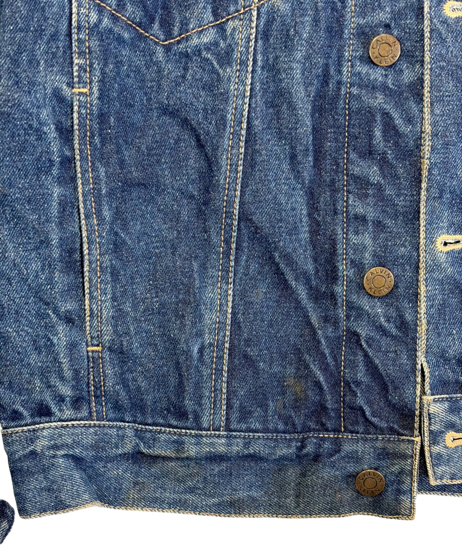 中古・古着通販】Calvin Klein (カルバンクライン) デニムジャケット 