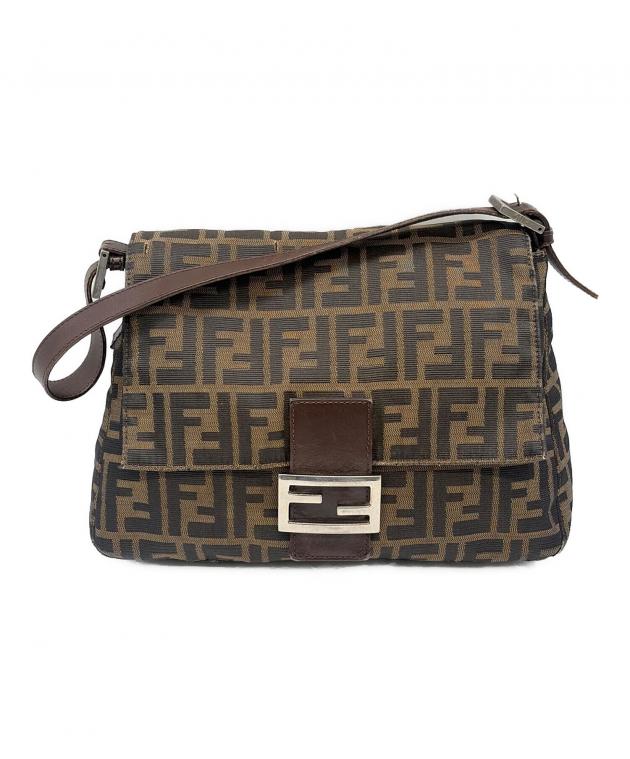 中古・古着通販】FENDI (フェンディ) ショルダーバッグ ブラウン