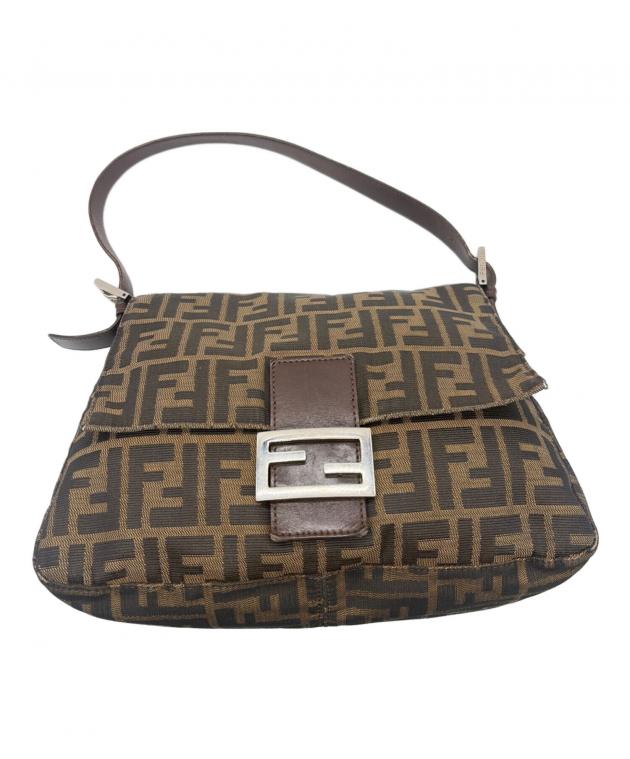中古・古着通販】FENDI (フェンディ) ショルダーバッグ ブラウン