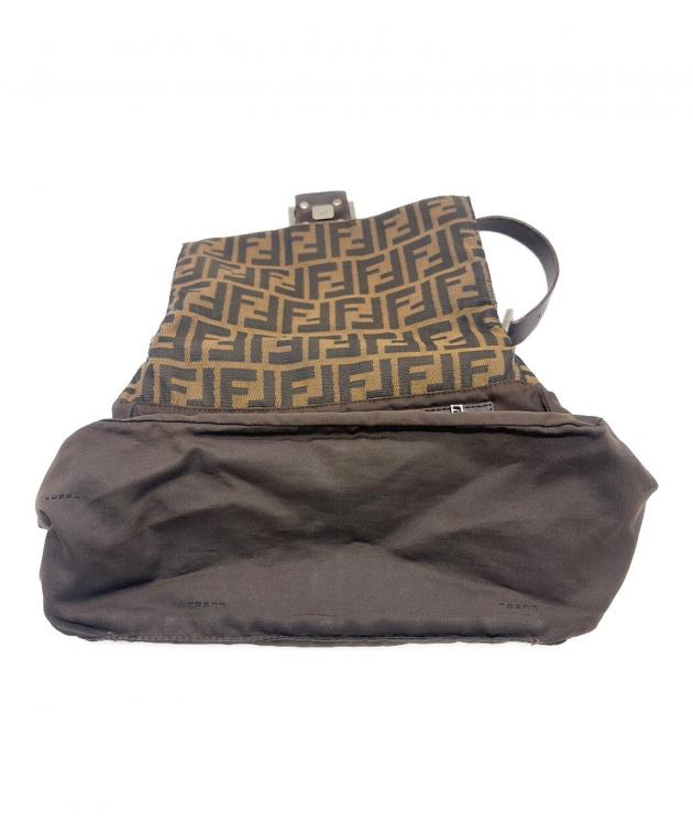 【汚れ・キズ・ダメージ大・ジャンク】FENDI　ショルダーバッグ 中古・古着通販】FENDI (フェンディ) ショルダーバッグ ブラウン
