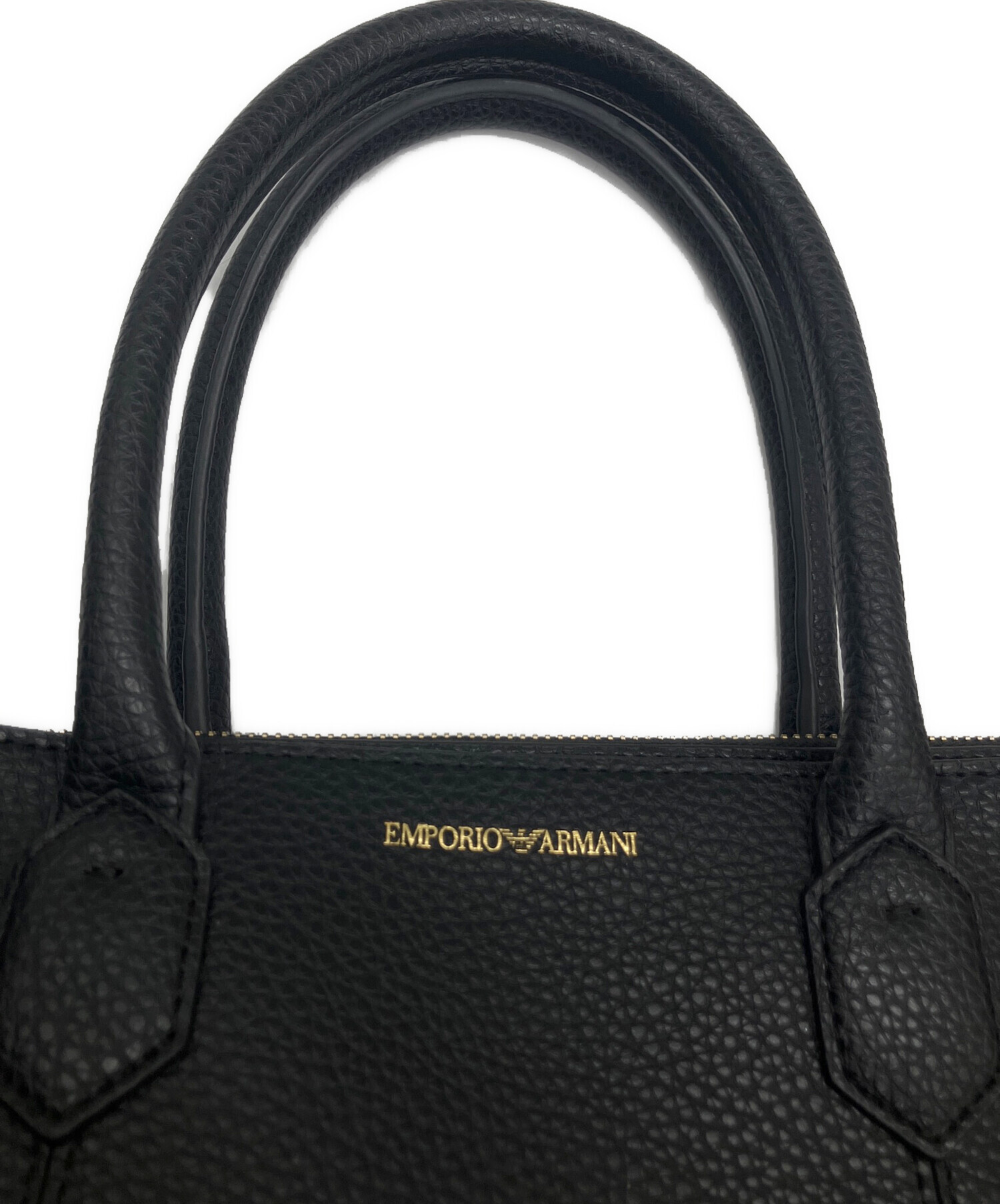 used EMPORIO ARMANI ブラック ビジネスバッグ 中古・古着通販】EMPORIO ARMANI (エンポリオ アルマーニ) EMPORIO