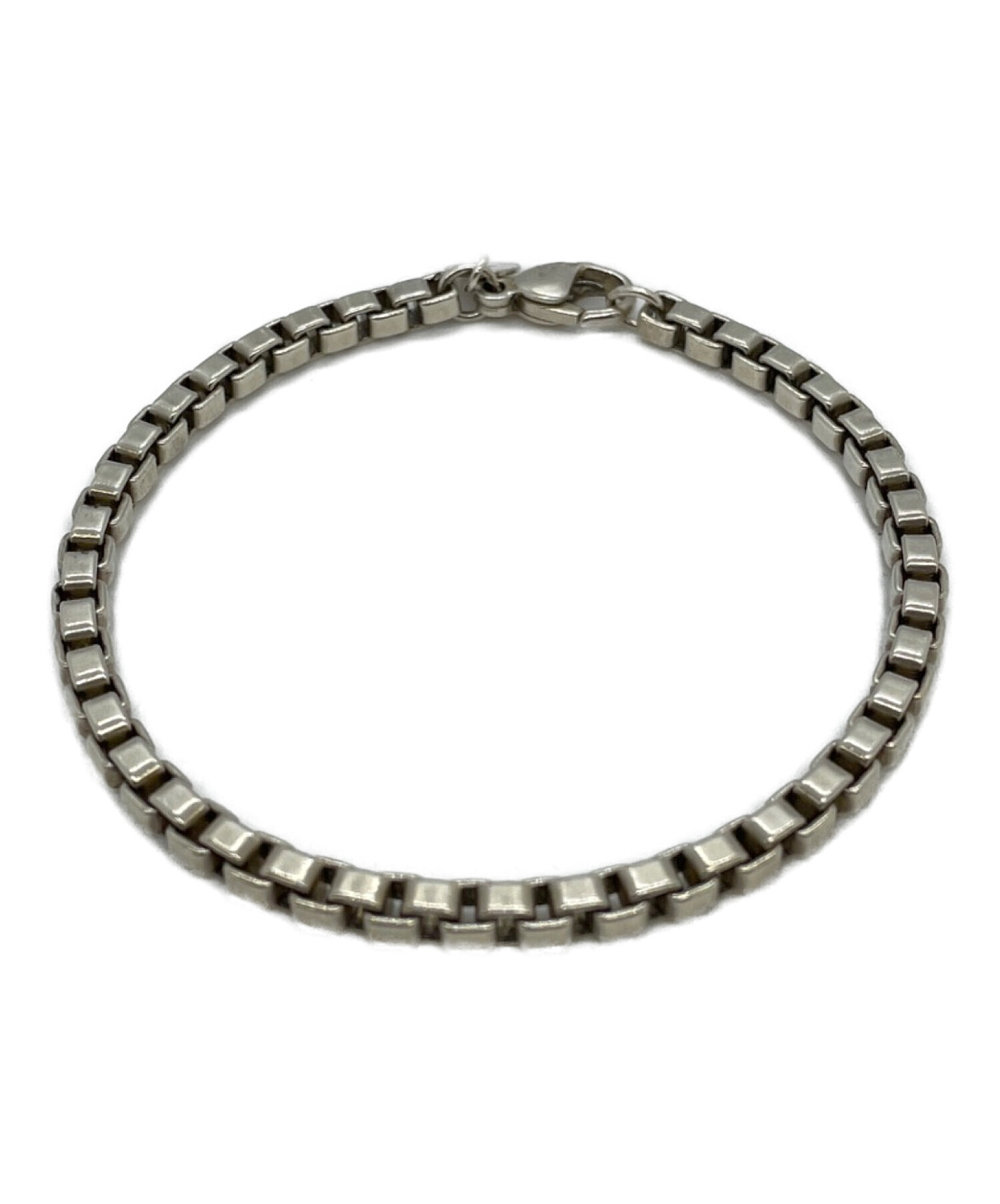 中古・古着通販】TIFFANY & Co. (ティファニー) シルバーブレスレット 