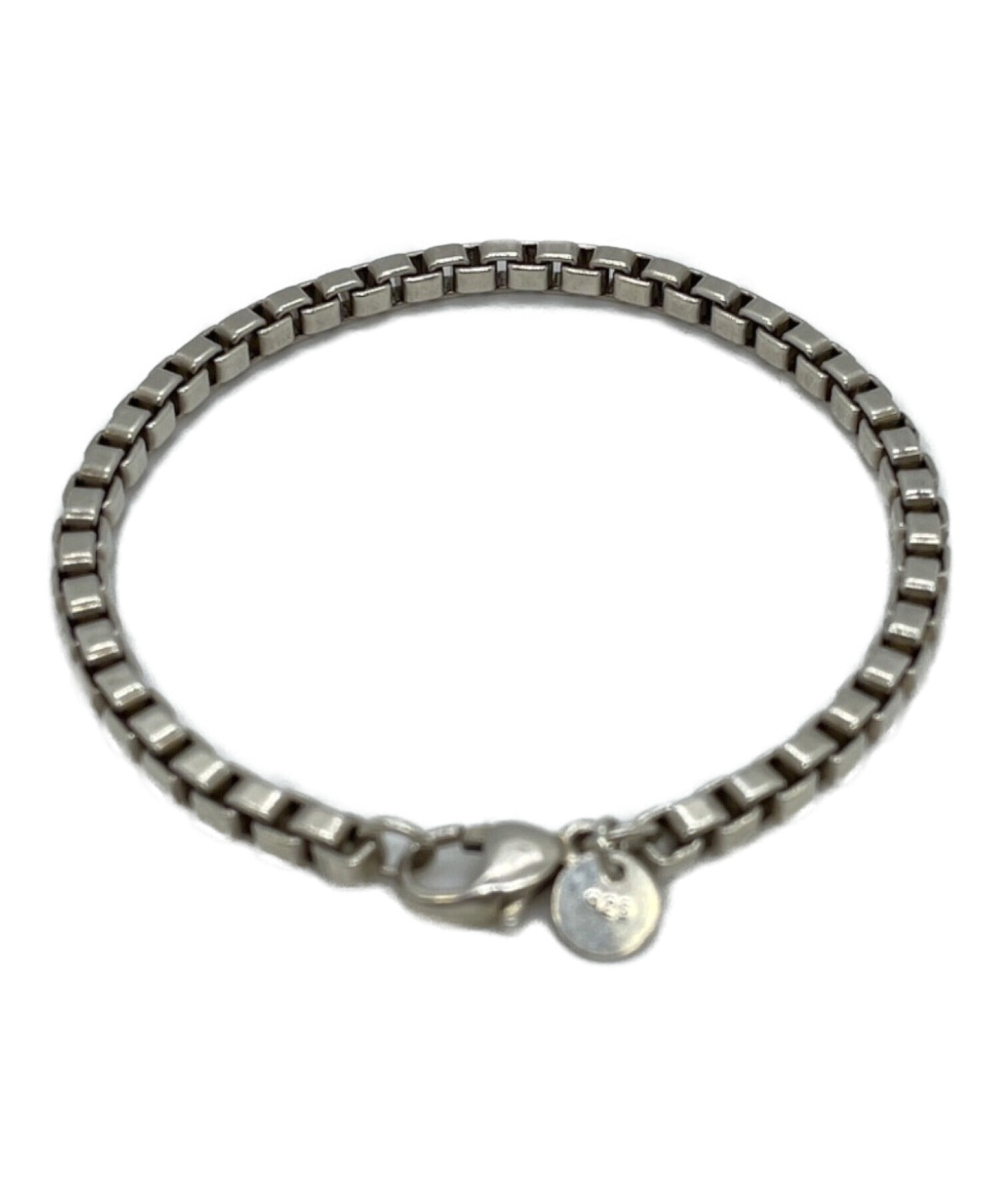 中古・古着通販】TIFFANY & Co. (ティファニー) シルバーブレスレット 