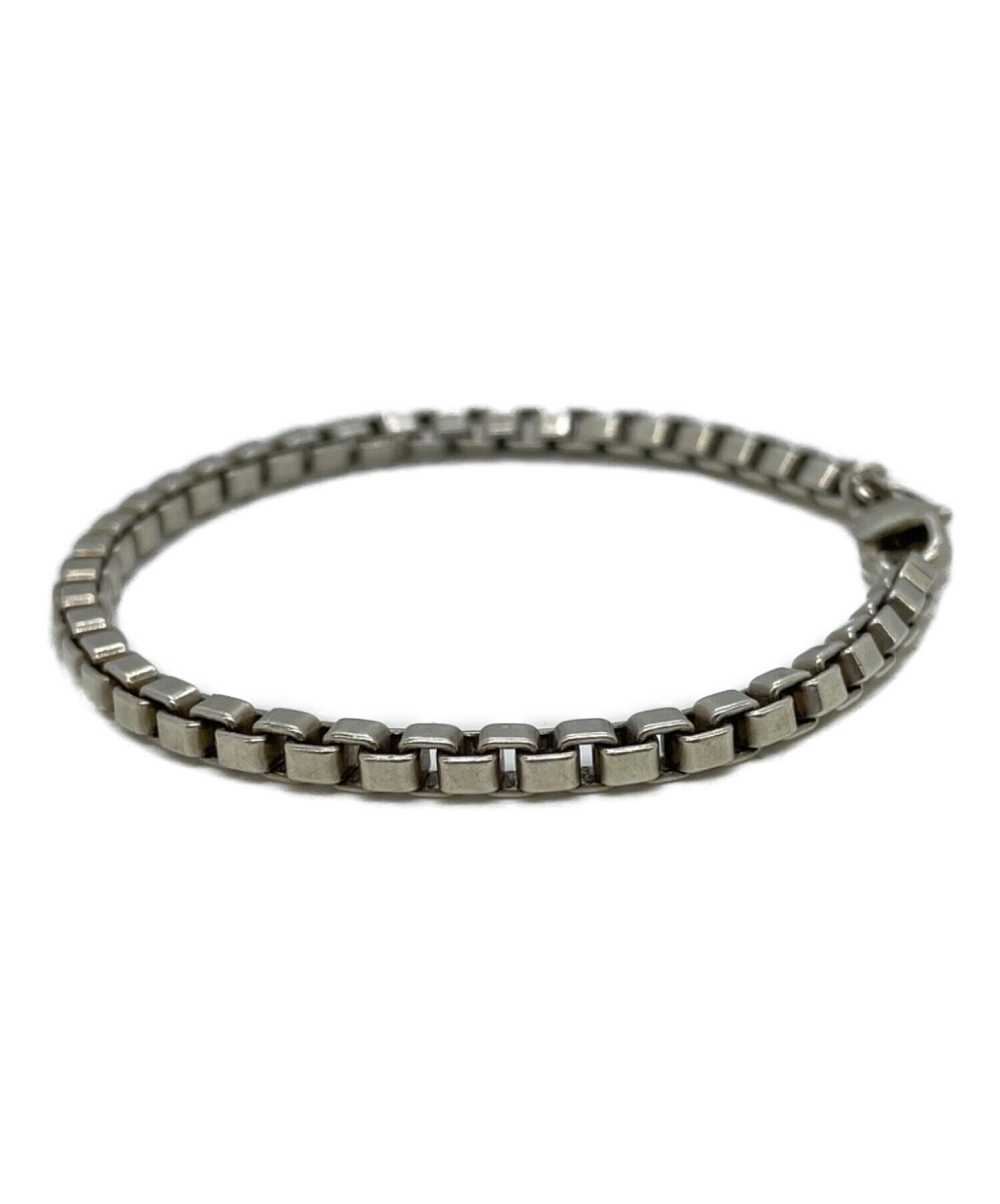 中古・古着通販】TIFFANY & Co. (ティファニー) シルバーブレスレット